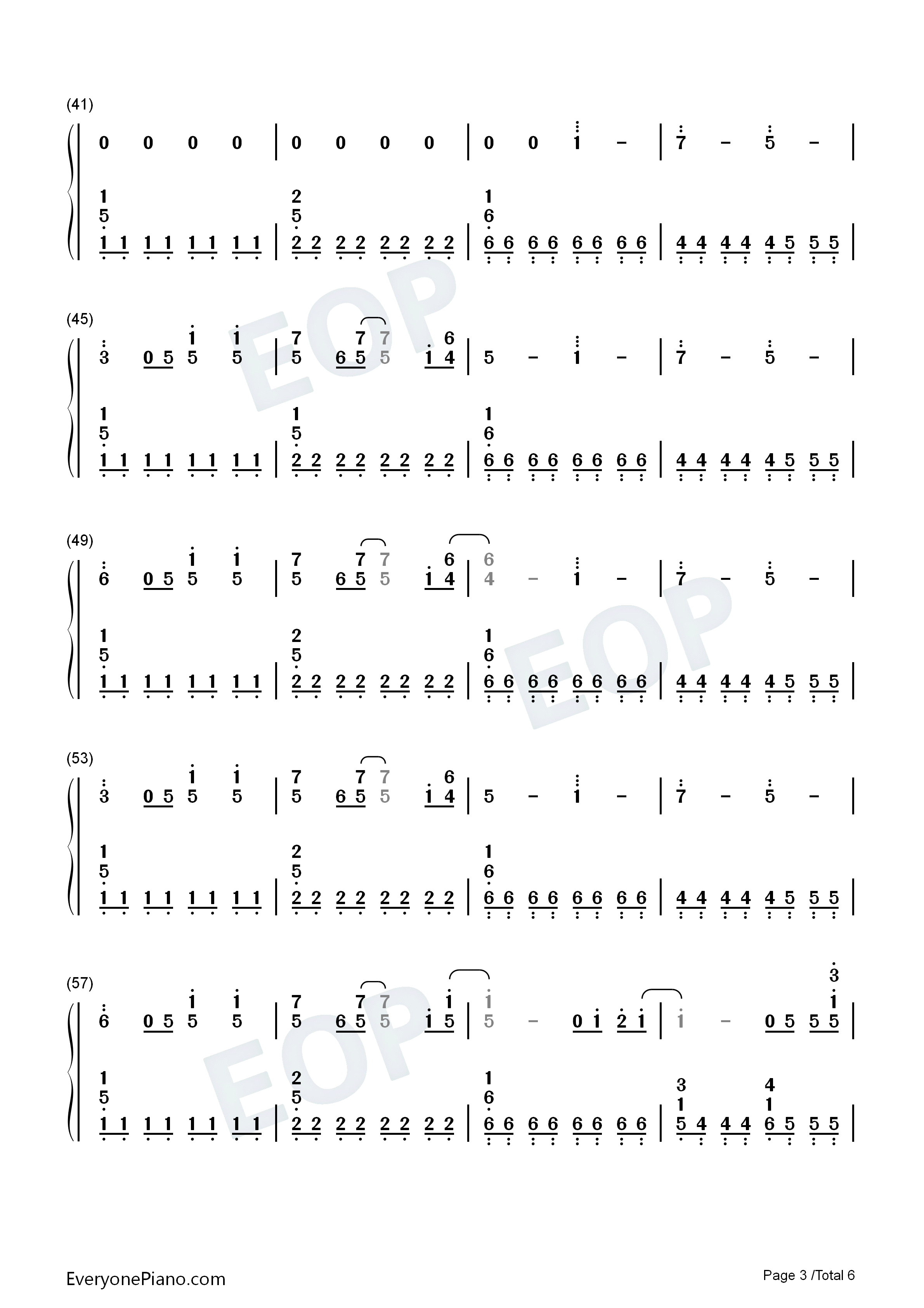 Shadow_of_the_Day钢琴简谱_Linkin_Park演唱