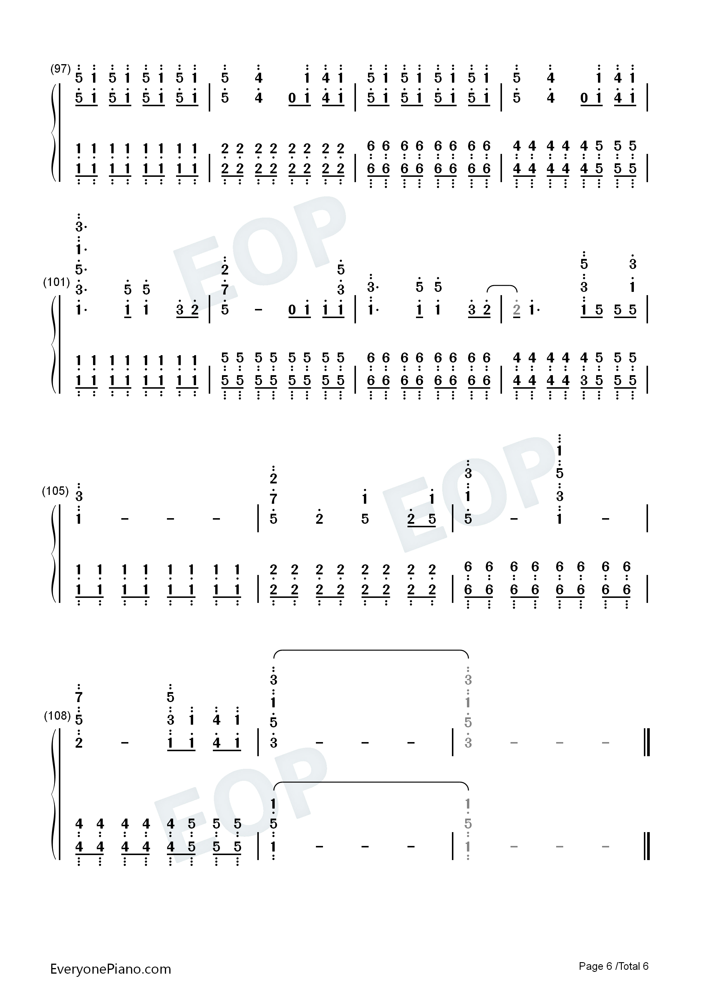 Shadow_of_the_Day钢琴简谱_Linkin_Park演唱