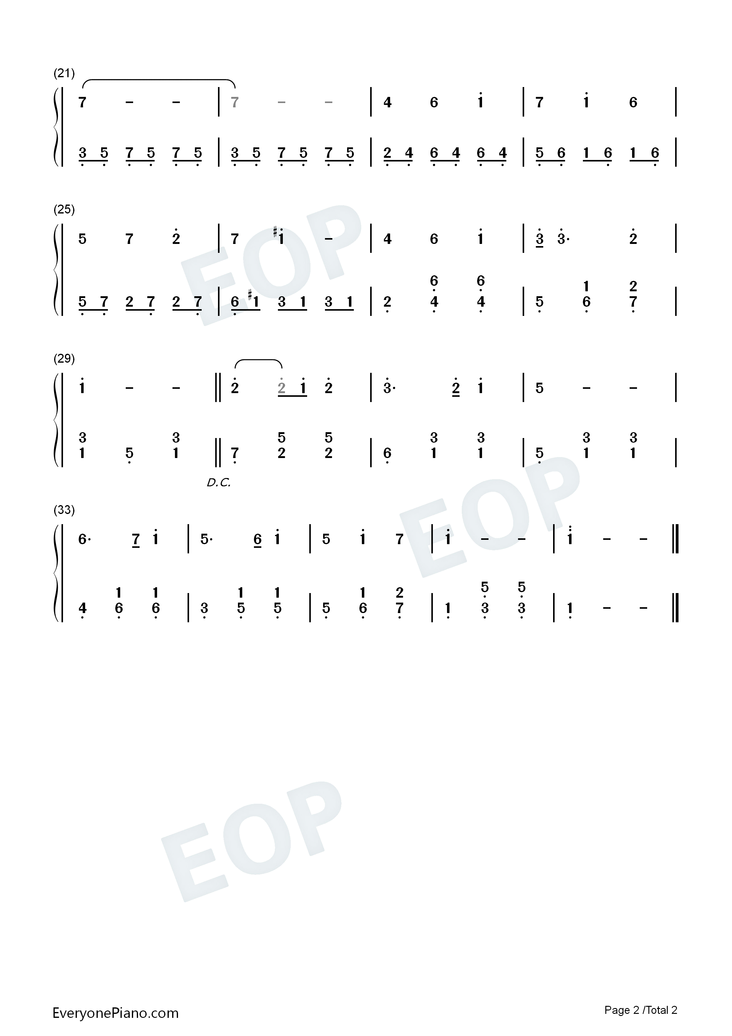 Rainbow_Connection钢琴简谱_Kermit_the_Frog演唱