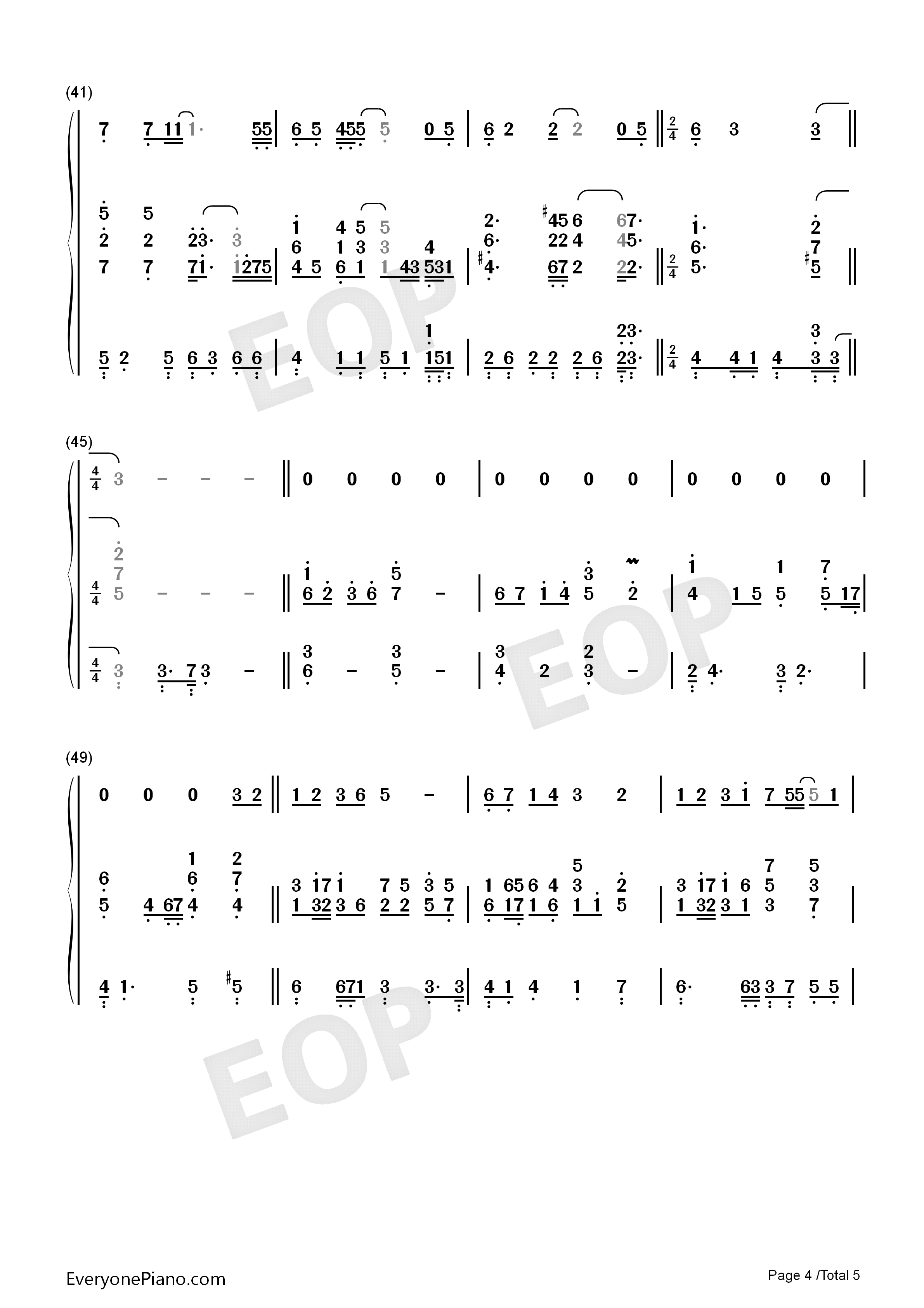 时光倒流伴奏钢琴简谱_LYn演唱