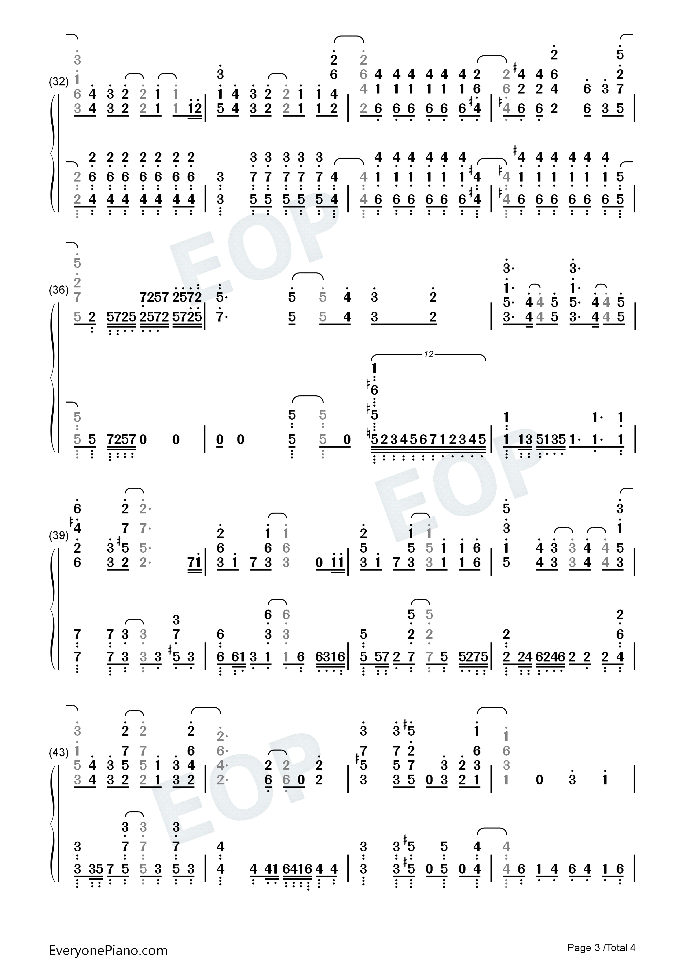 Can't_Take_My_Eyes_Off_You钢琴简谱_Eyelis演唱