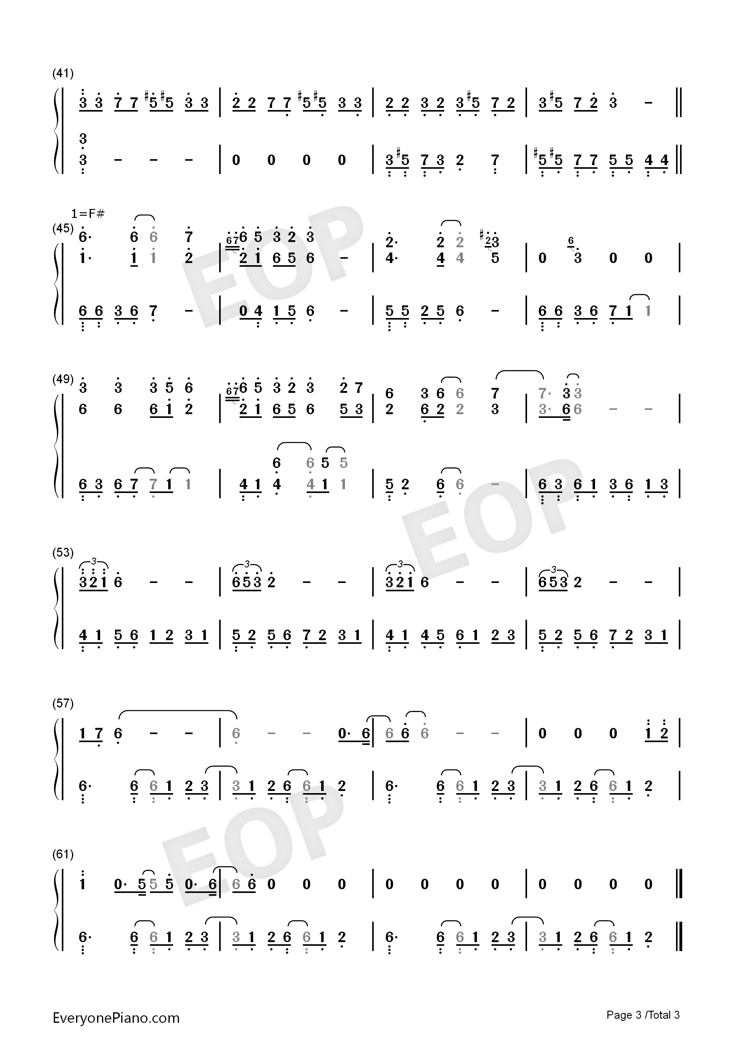 花黄瘦钢琴简谱_Tina（Pure_Morning乐团）演唱