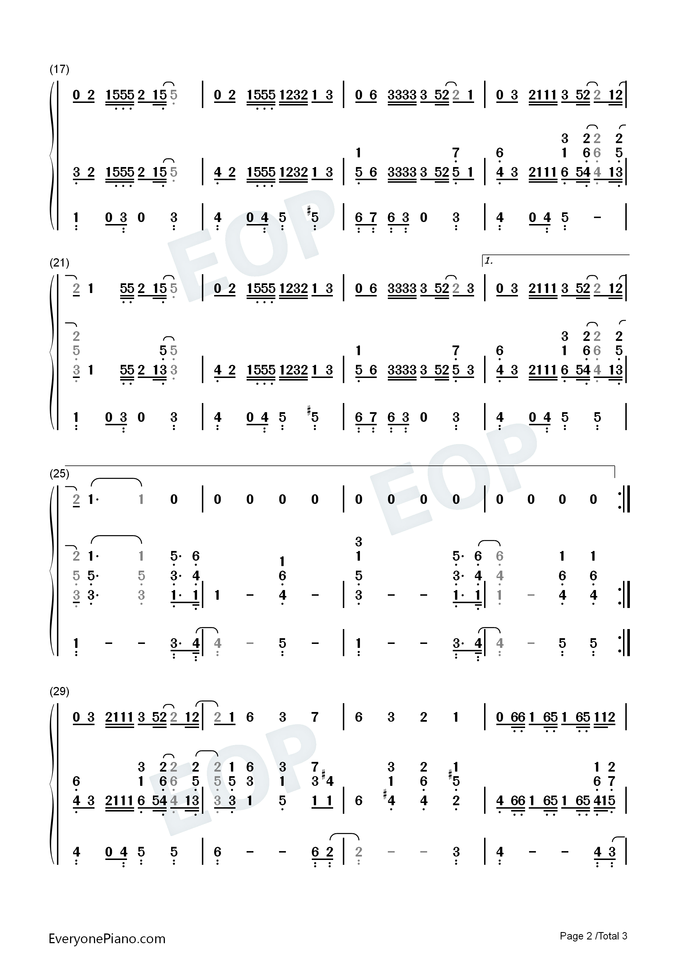 Always_Be_My_Baby钢琴简谱_Mariah_Carey演唱