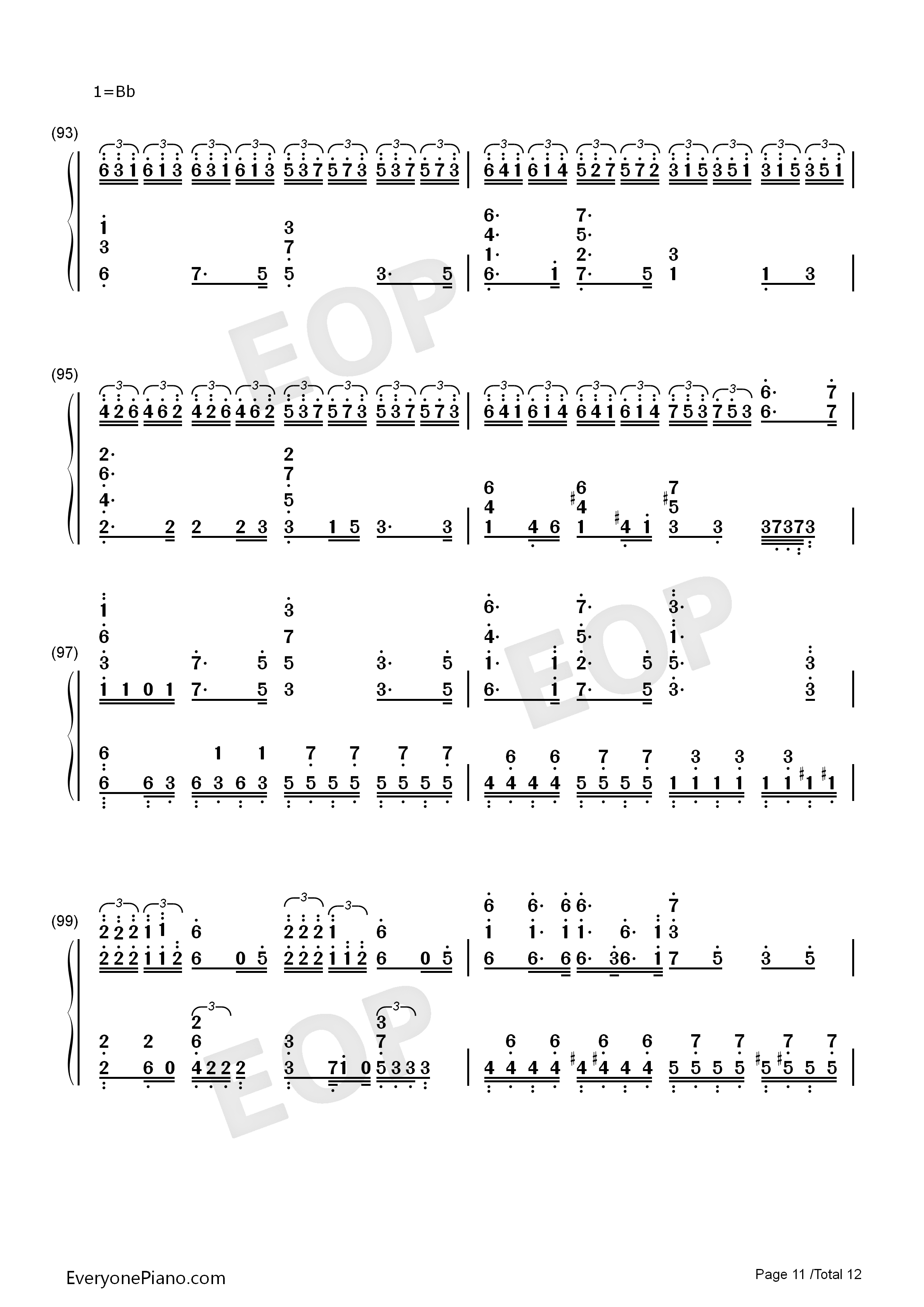 吹雪钢琴简谱_西泽幸奏演唱