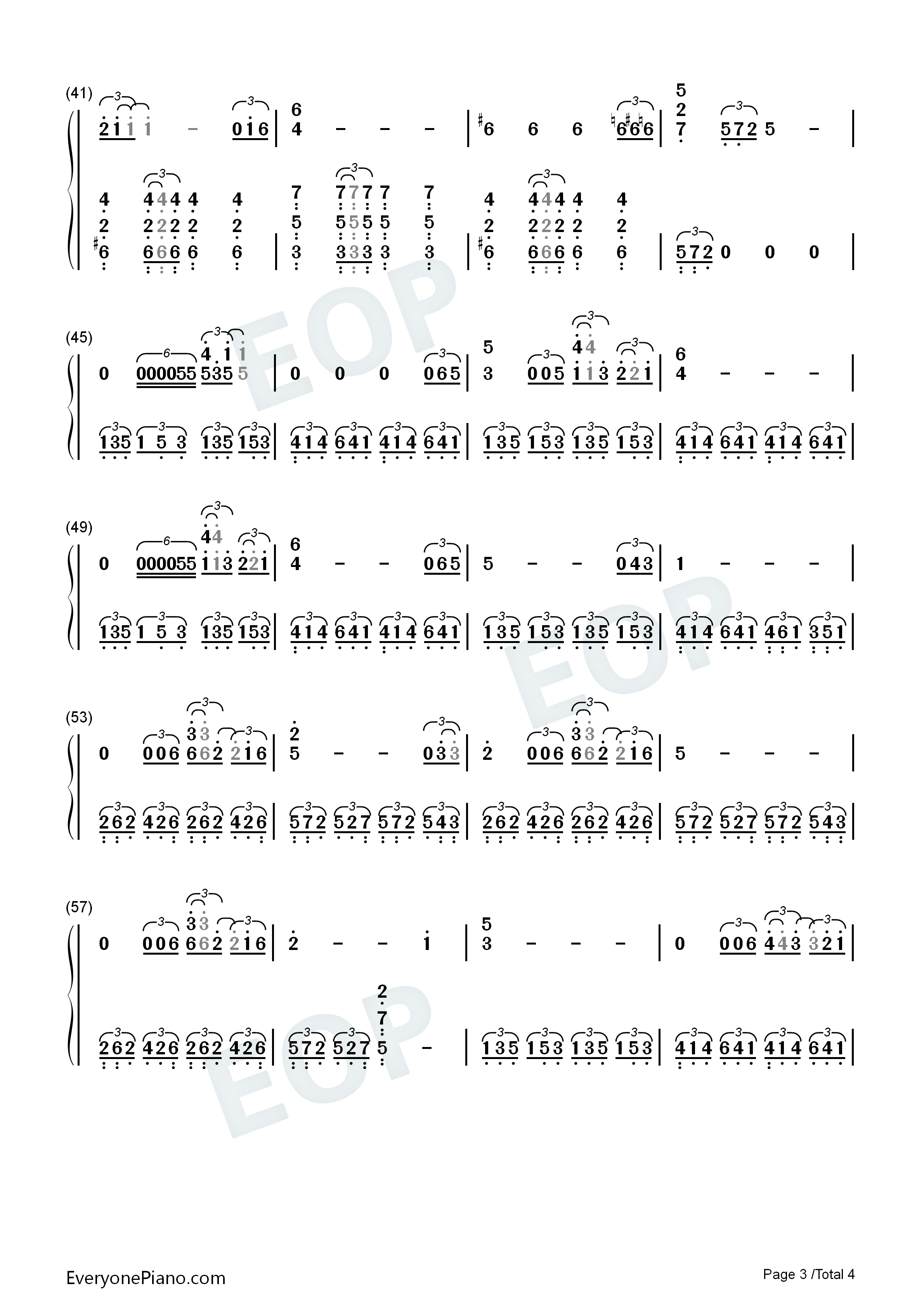 Everybody_Hurts钢琴简谱_R.E.M.演唱