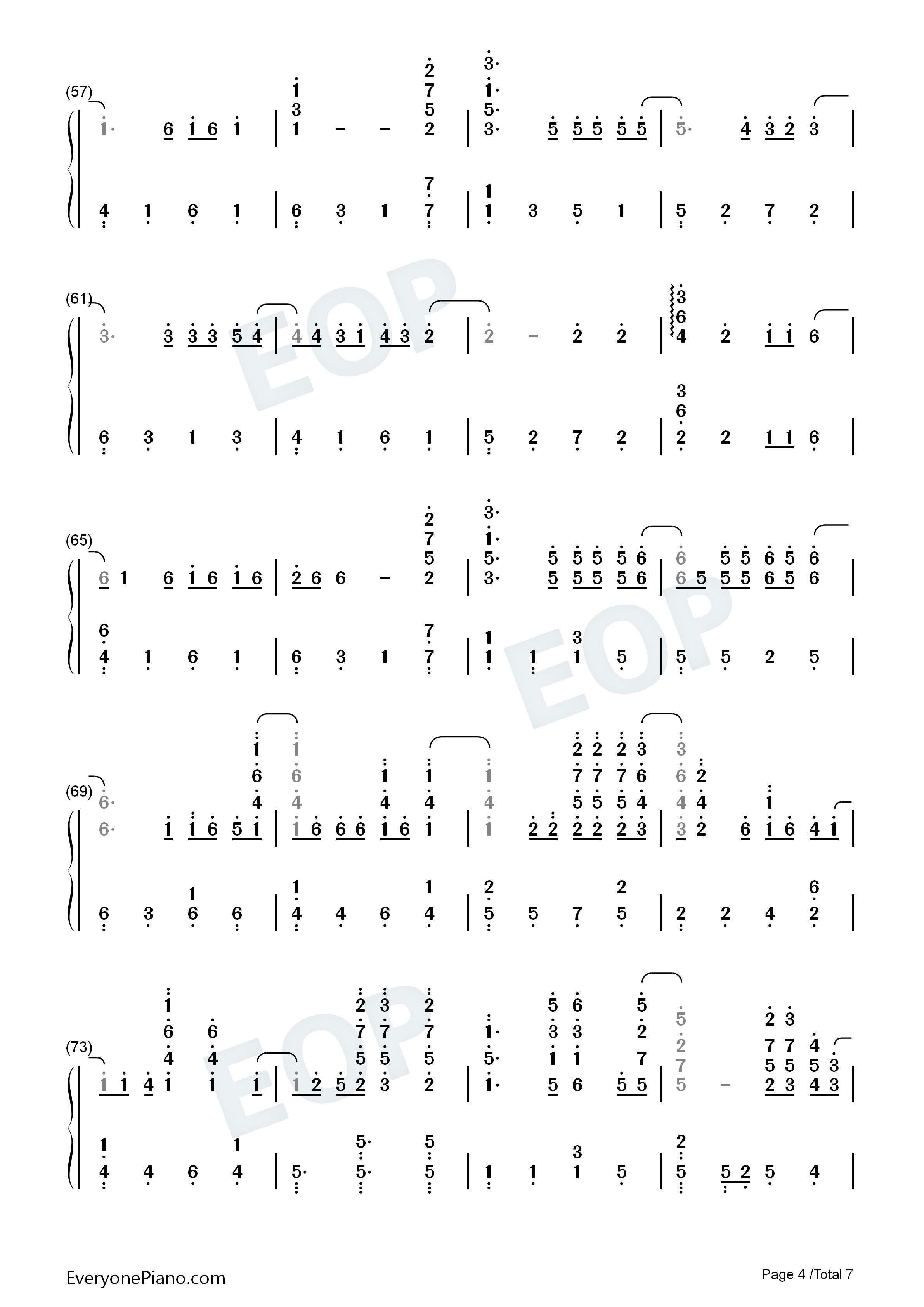 Forever_Young钢琴简谱_Alphaville演唱