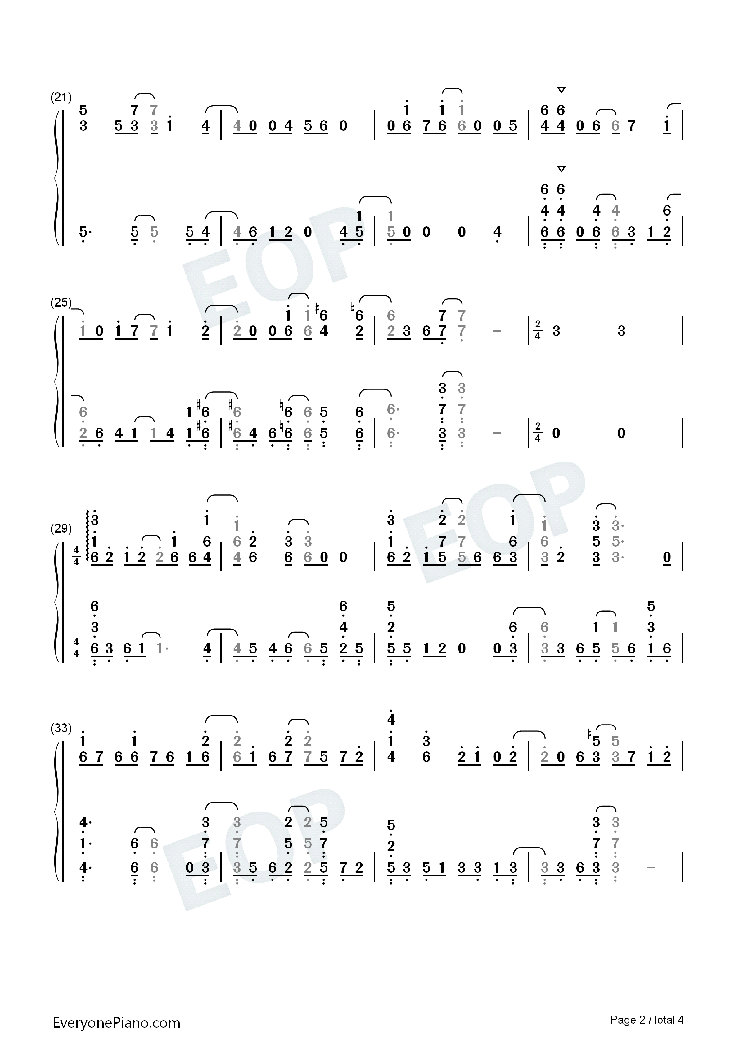 禁断のレジスタンス钢琴简谱_水树奈奈演唱