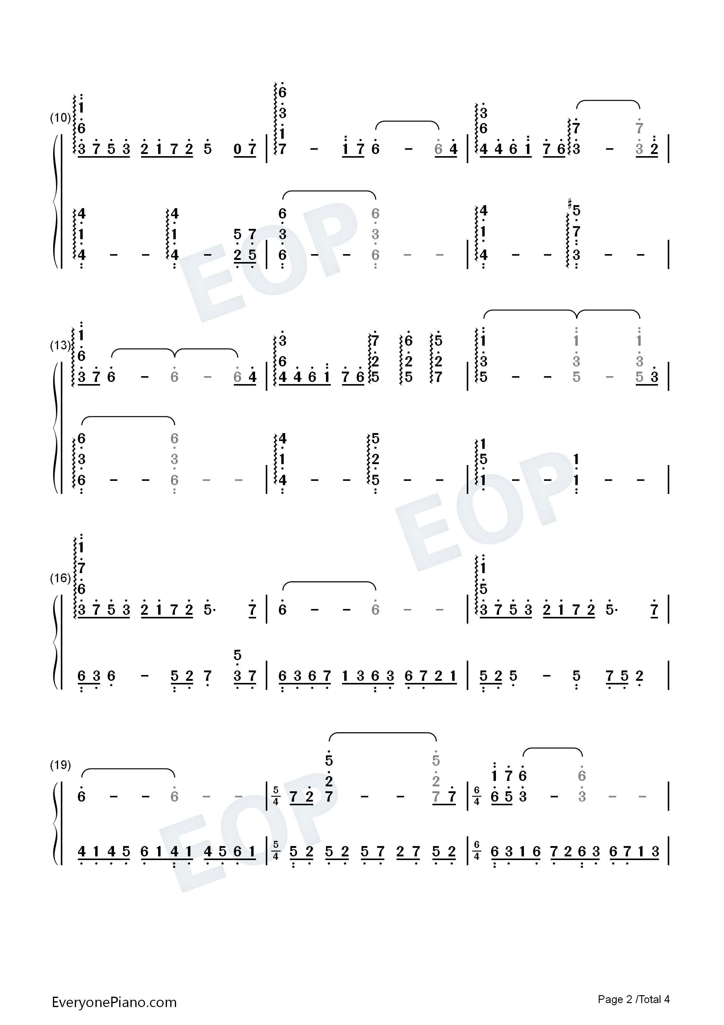 蓝色天际钢琴简谱_班得瑞演唱
