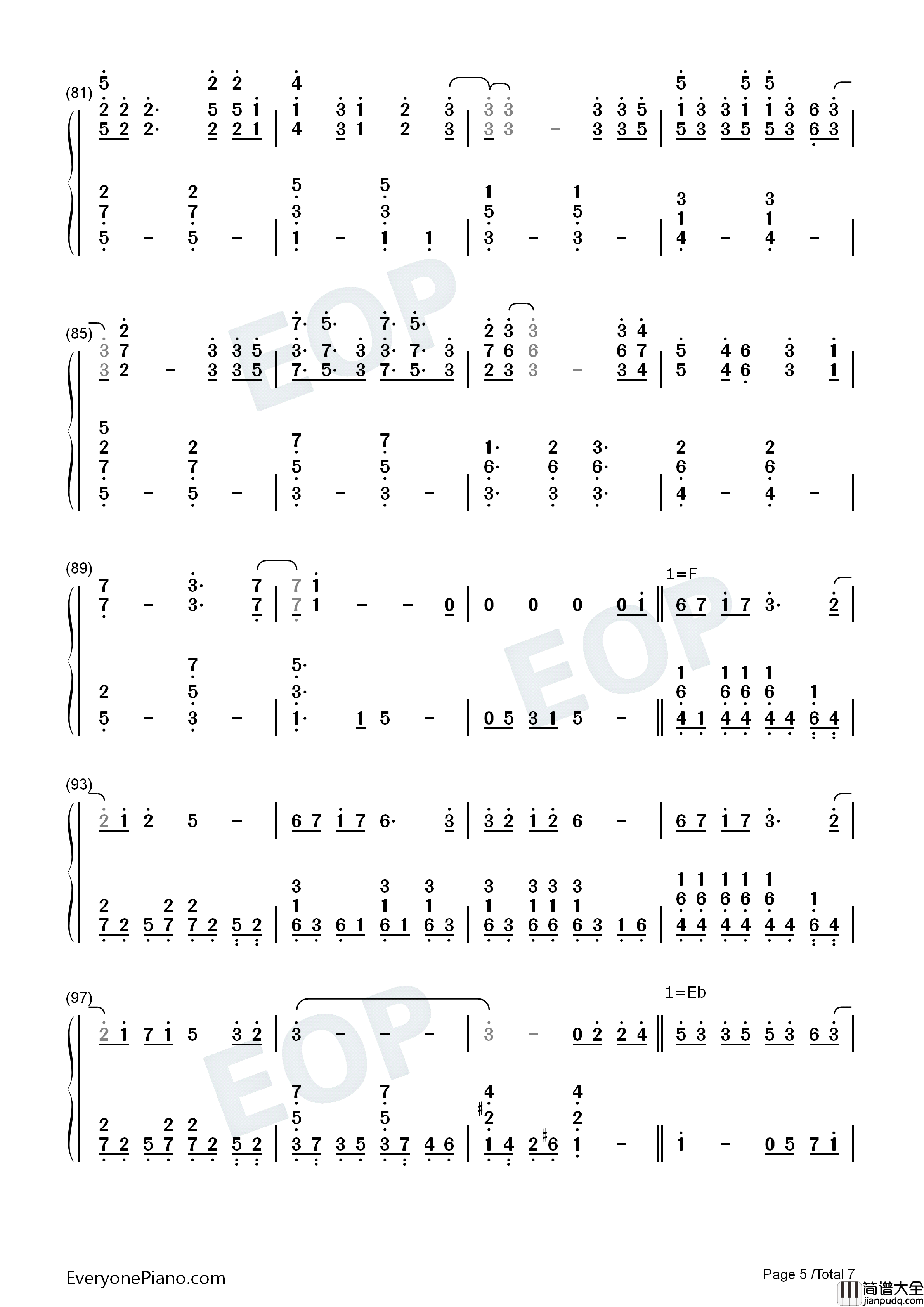 少一点天分钢琴简谱_孙盛希演唱