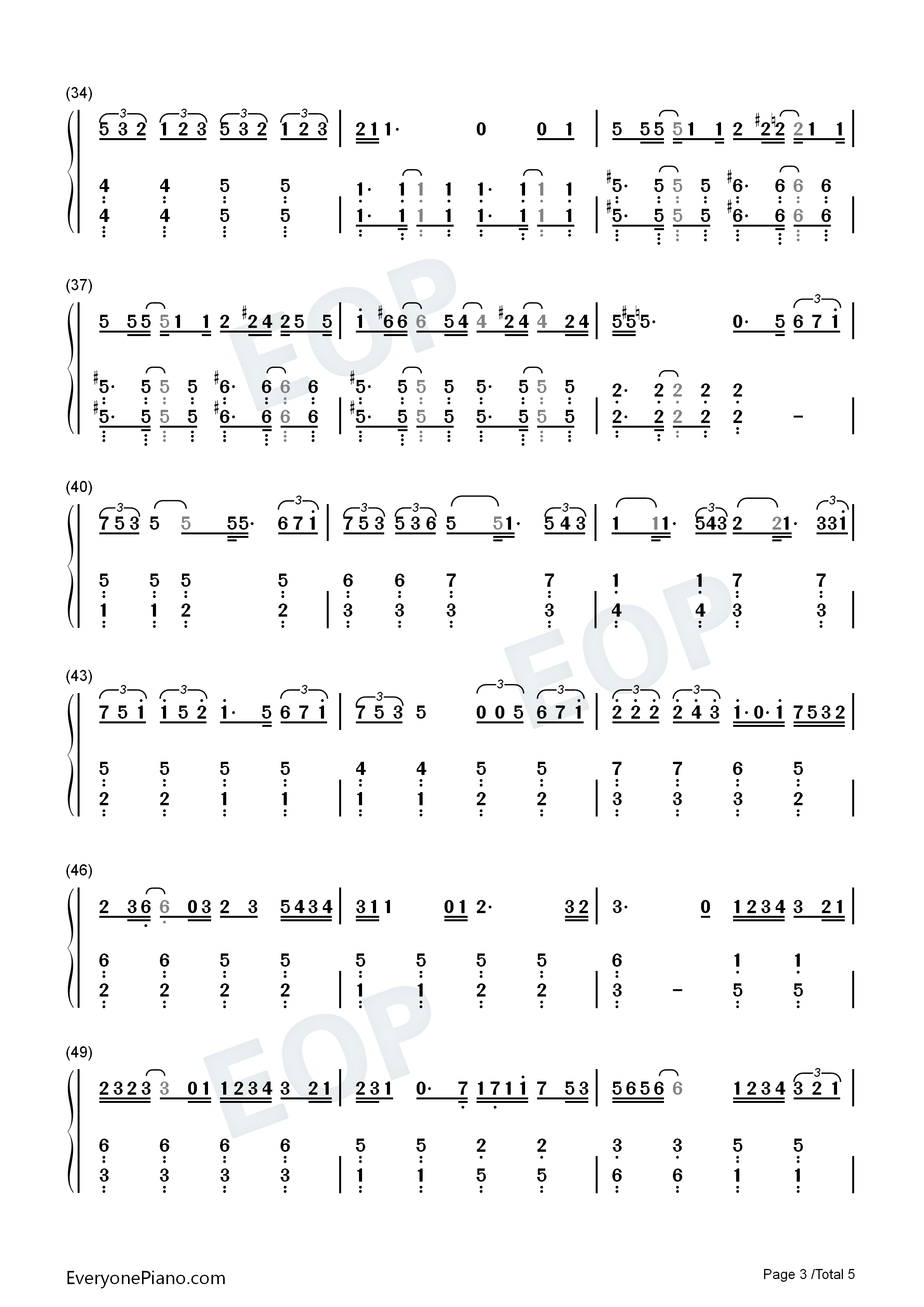 Turn_to_You钢琴简谱_FANTASTICS_from_EXILE_TRIBE演唱