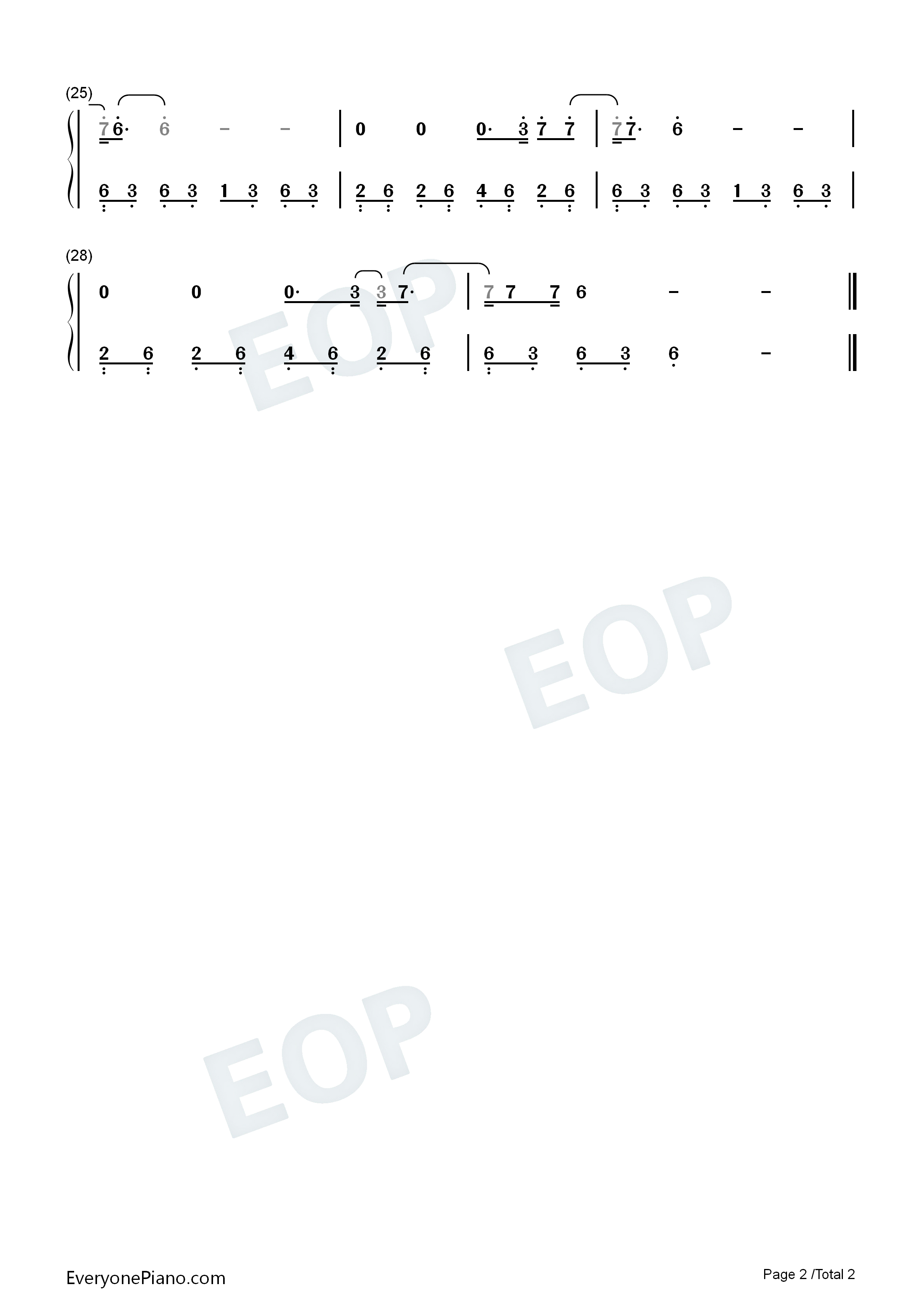 人世间钢琴简谱_雷佳演唱