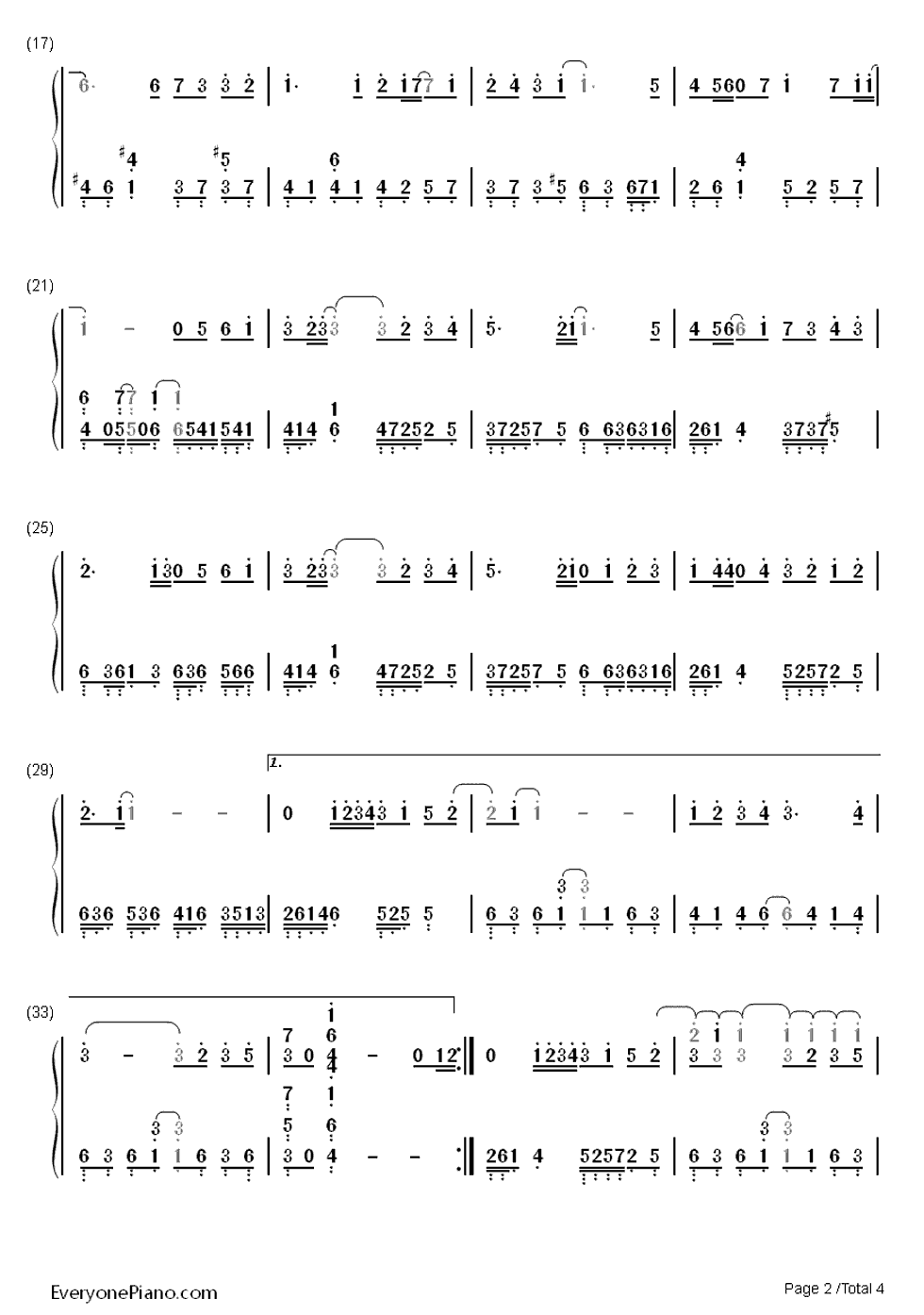 茜空に愿ふ钢琴简谱_mao演唱