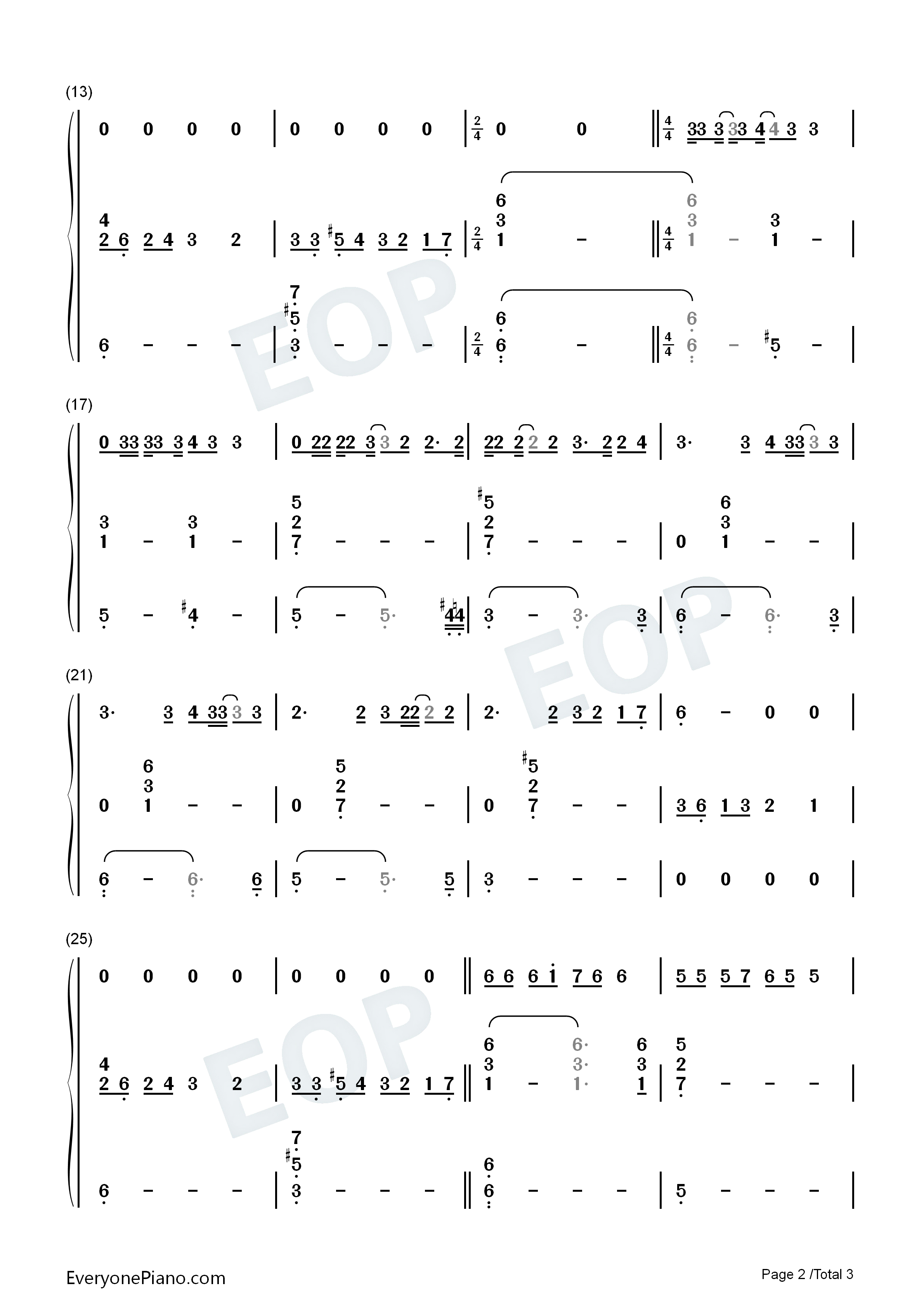 Bang_Bang_(My_Baby_Shot_Me_Down)钢琴简谱_Nancy_Sinatra演唱