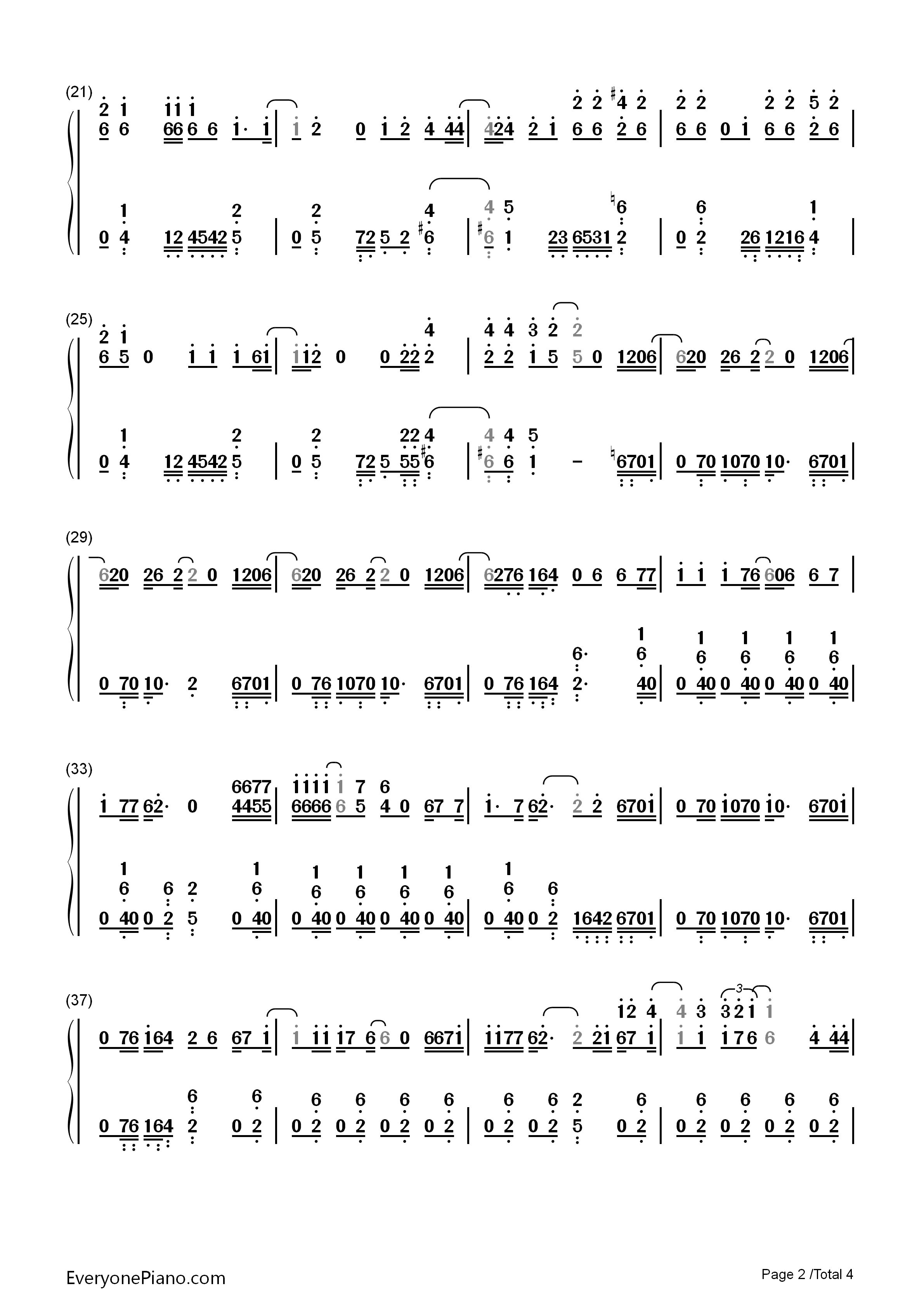 Small_Town_Throwdown钢琴简谱_Brantley_Gilbert演唱