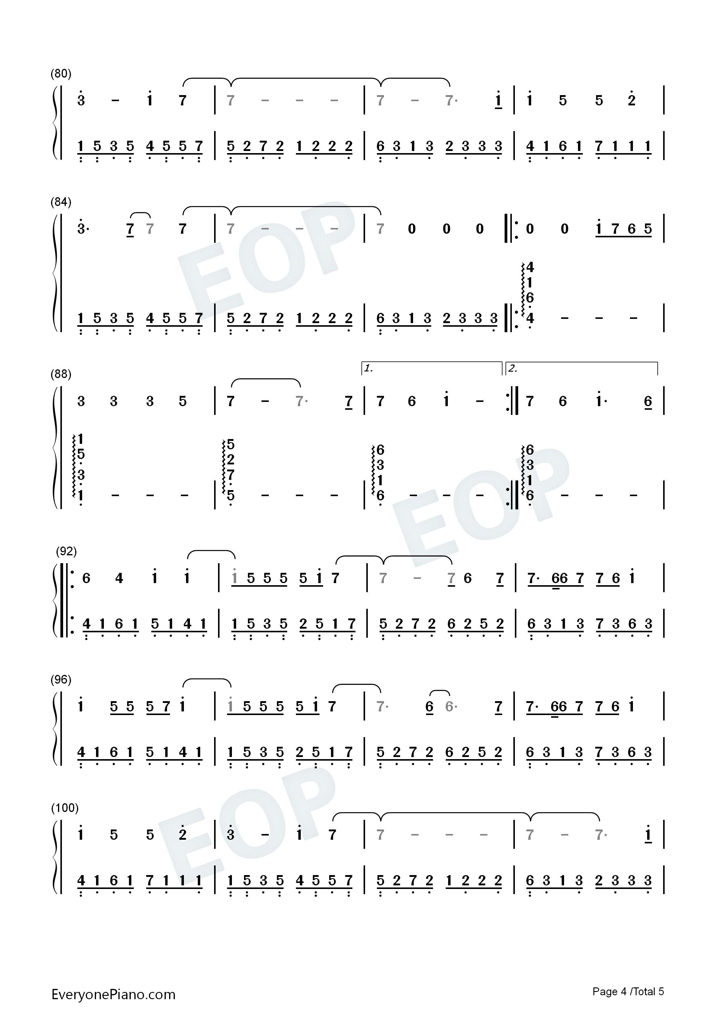 Elastic_Heart钢琴简谱_Sia_&_The_Weeknd_&_Diplo演唱