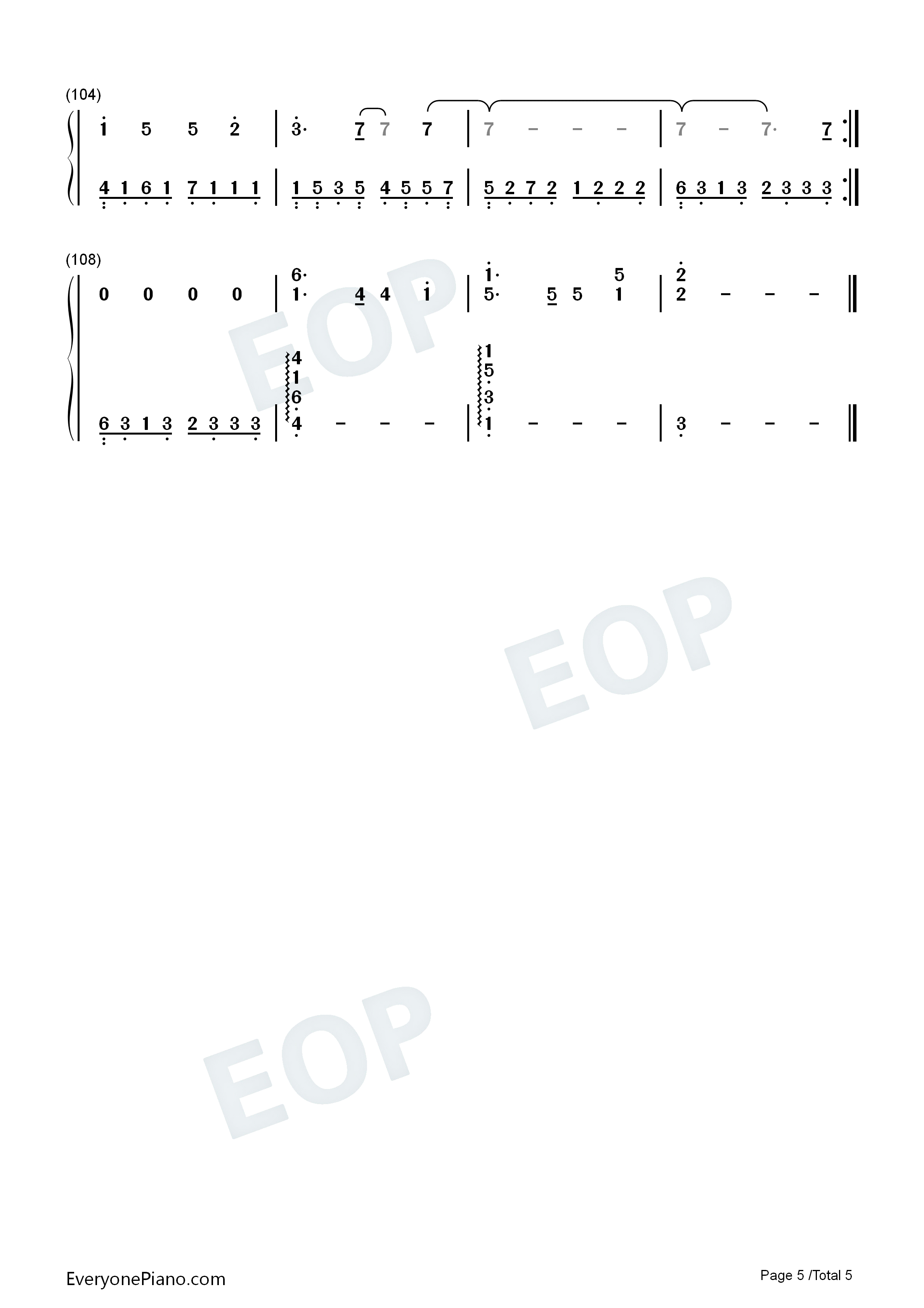 Elastic_Heart钢琴简谱_Sia_&_The_Weeknd_&_Diplo演唱