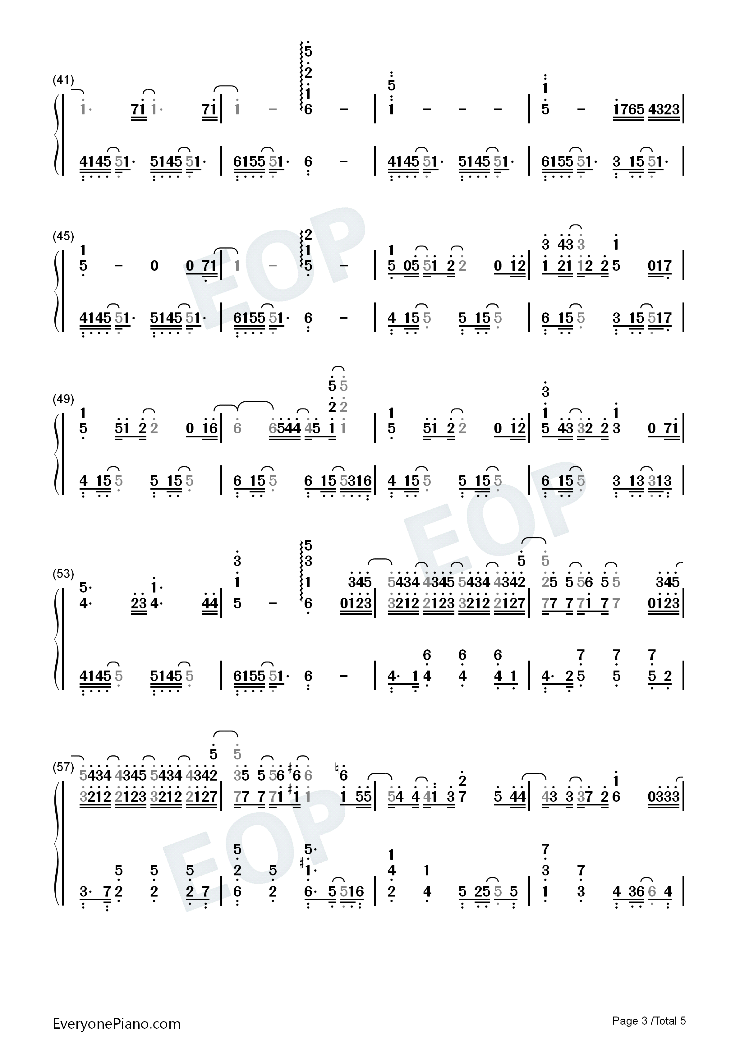 星のように…钢琴简谱_MISIA演唱