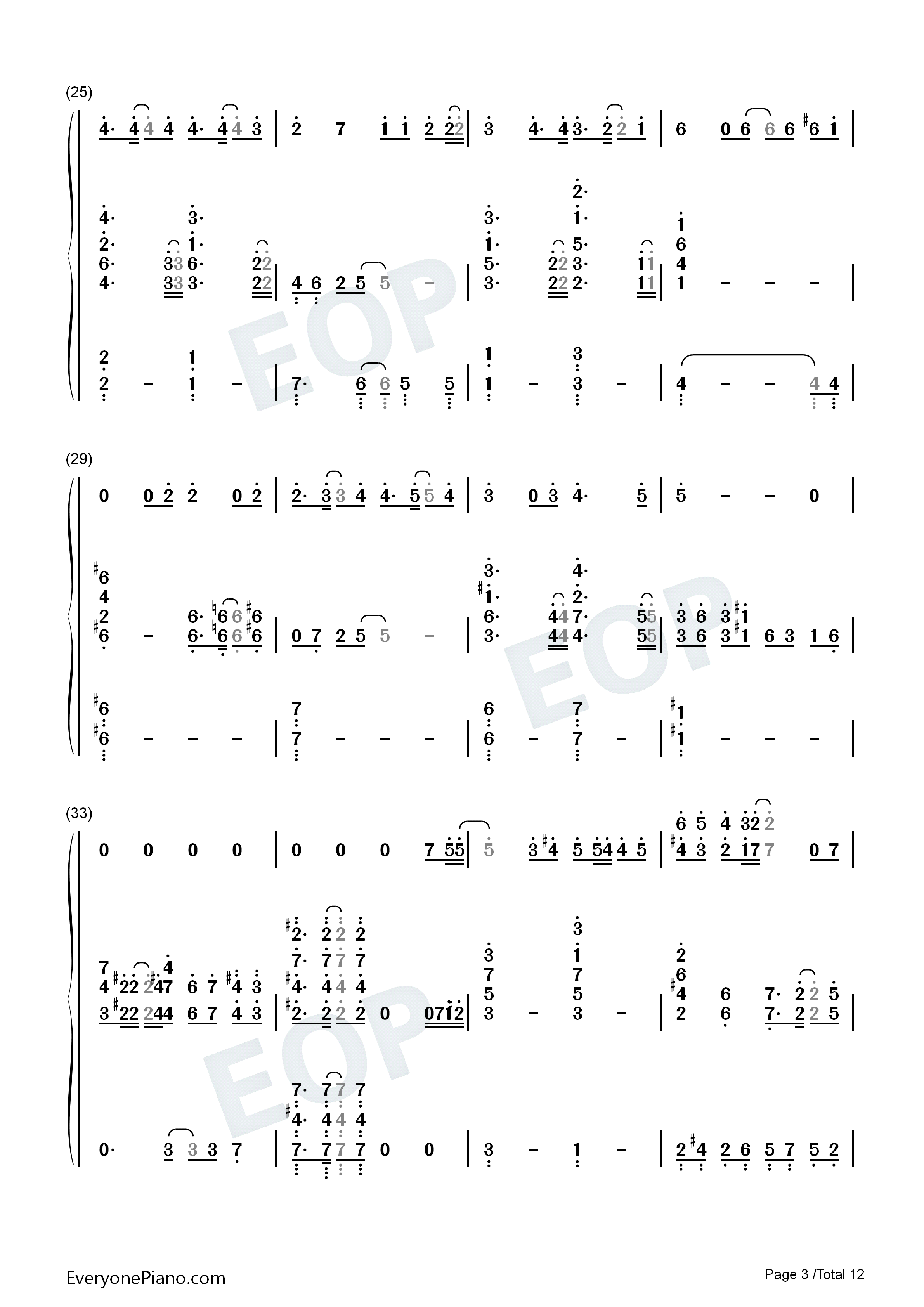 七つの海を渡る风のように钢琴简谱_爱内里菜&三枝夕夏演唱