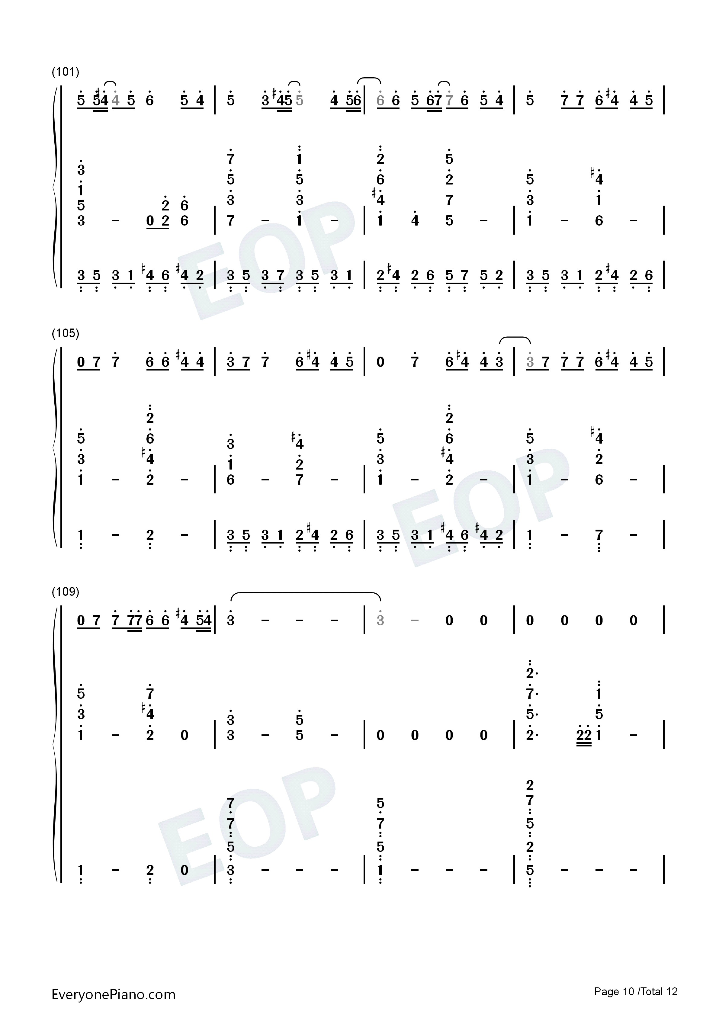 七つの海を渡る风のように钢琴简谱_爱内里菜&三枝夕夏演唱