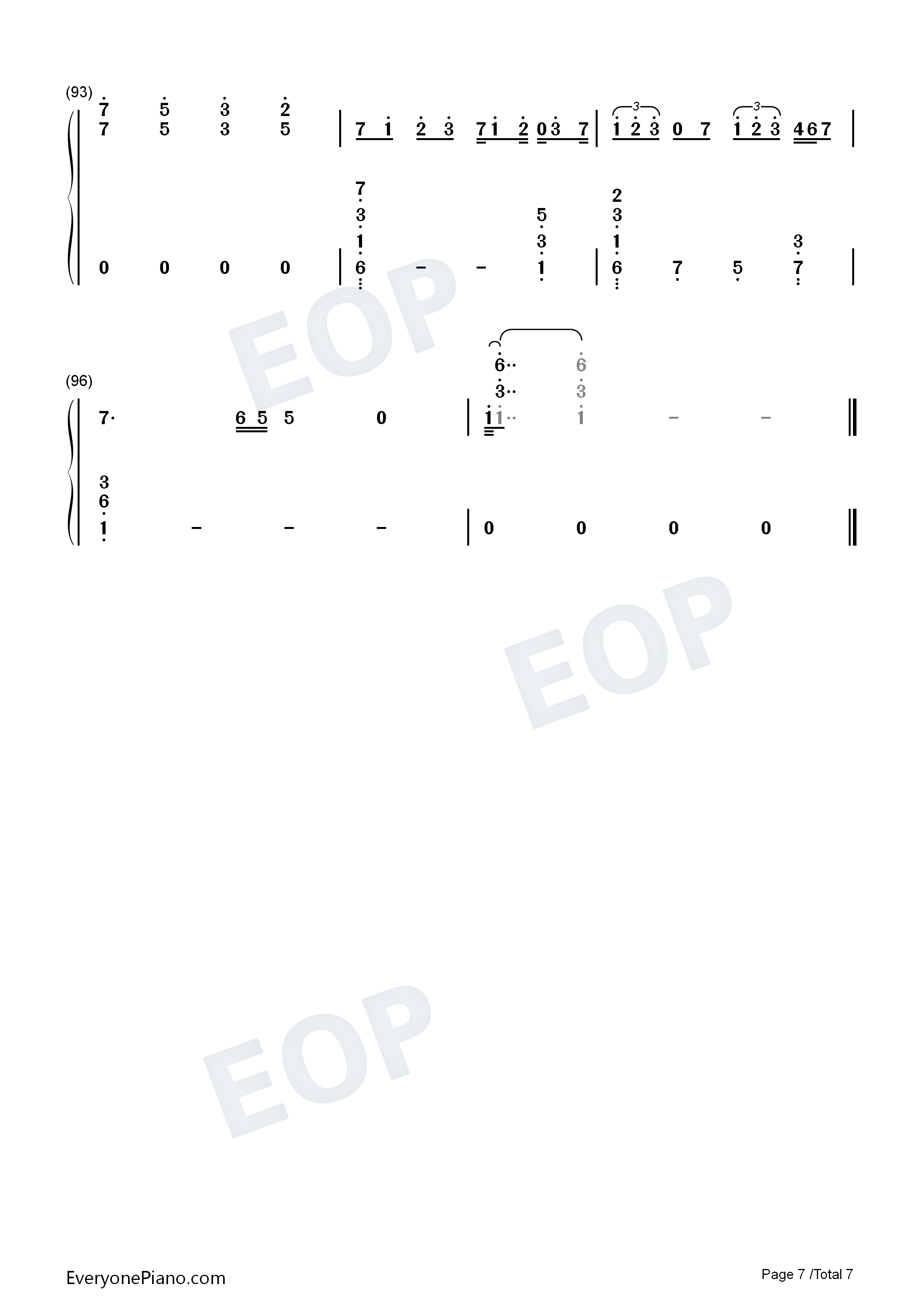 The_Worst钢琴简谱_Jhené_Aiko演唱