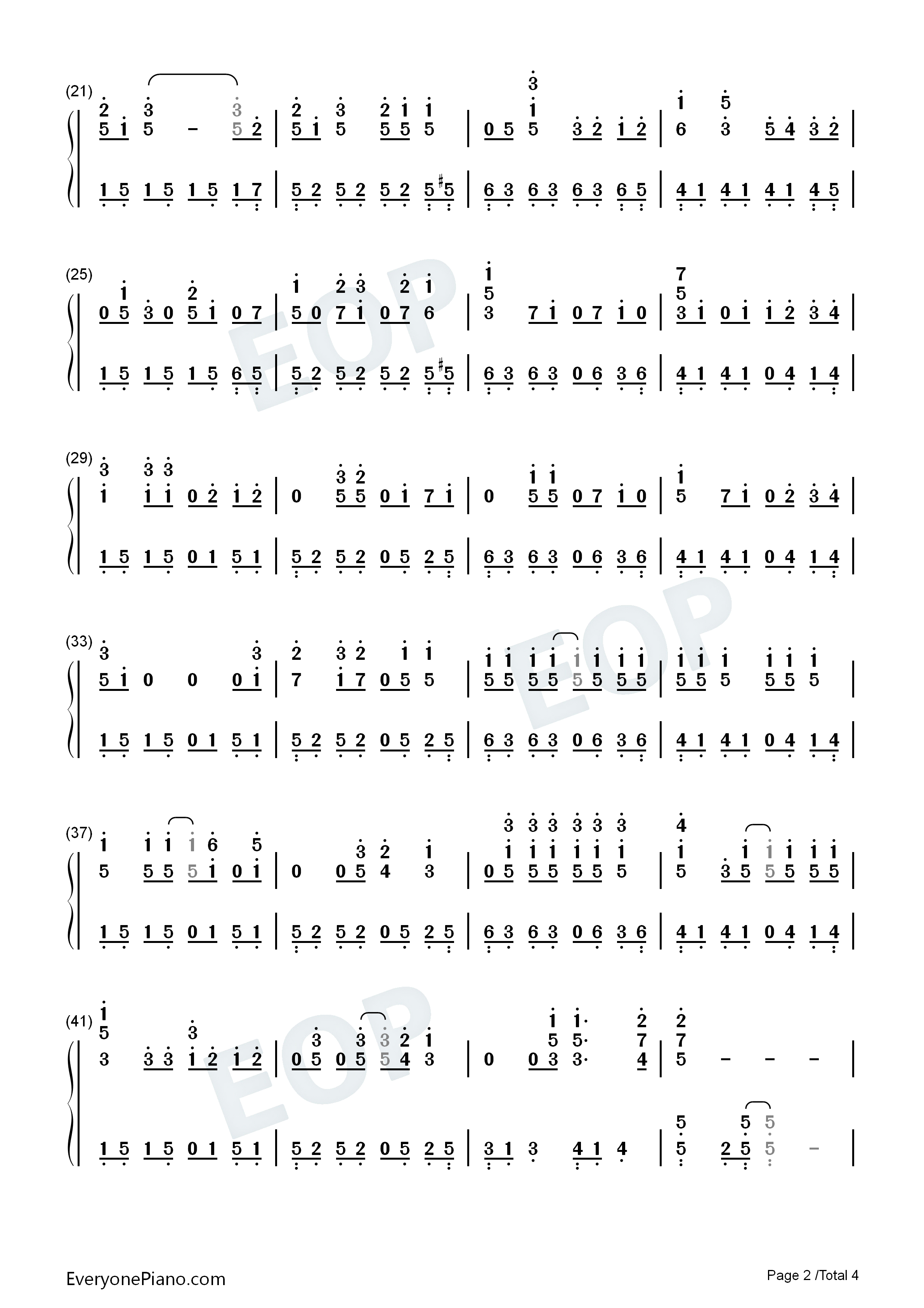 心壊サミット钢琴简谱_初音ミク演唱