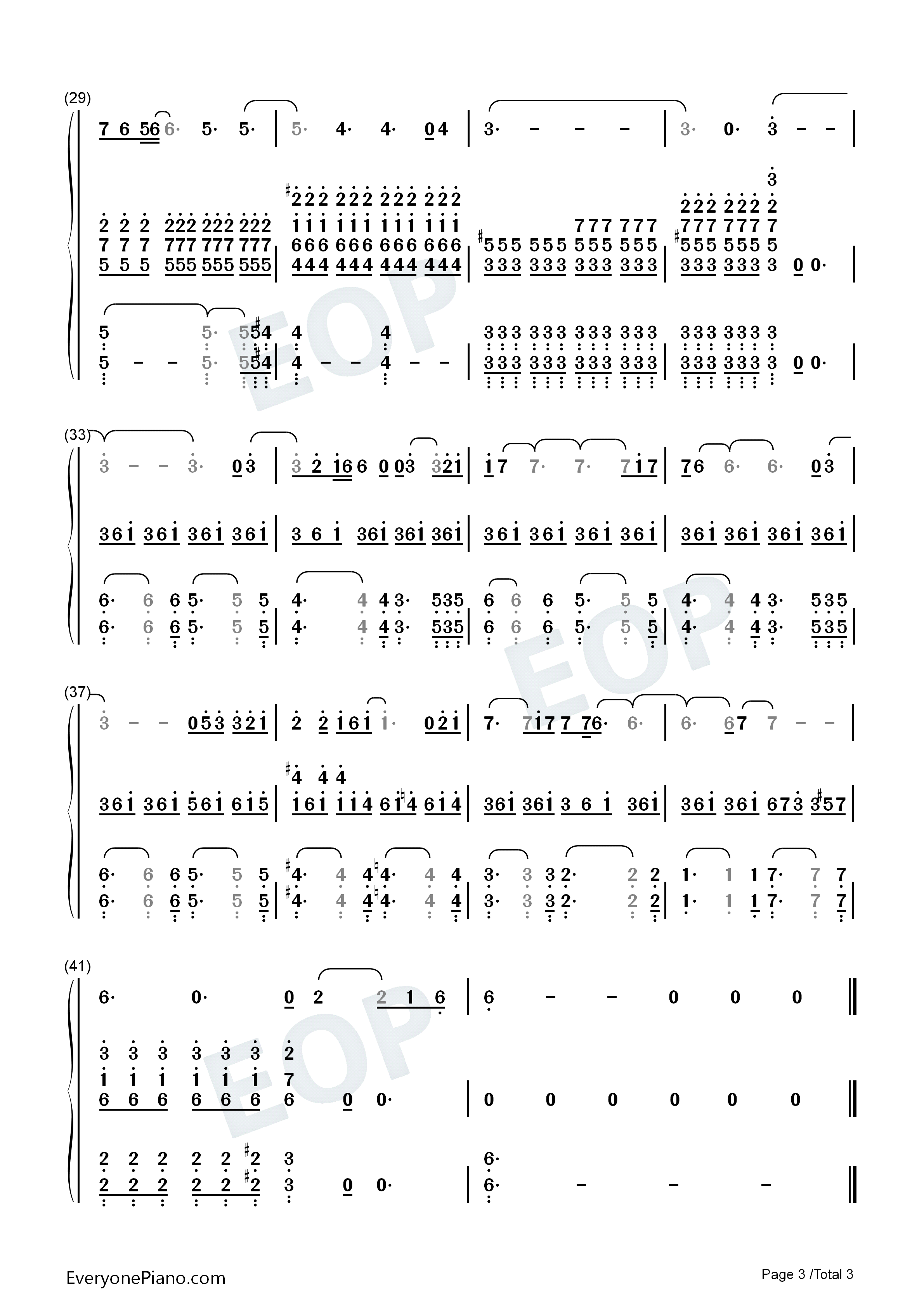 Feeling_Good钢琴简谱_Michael_Bublé演唱