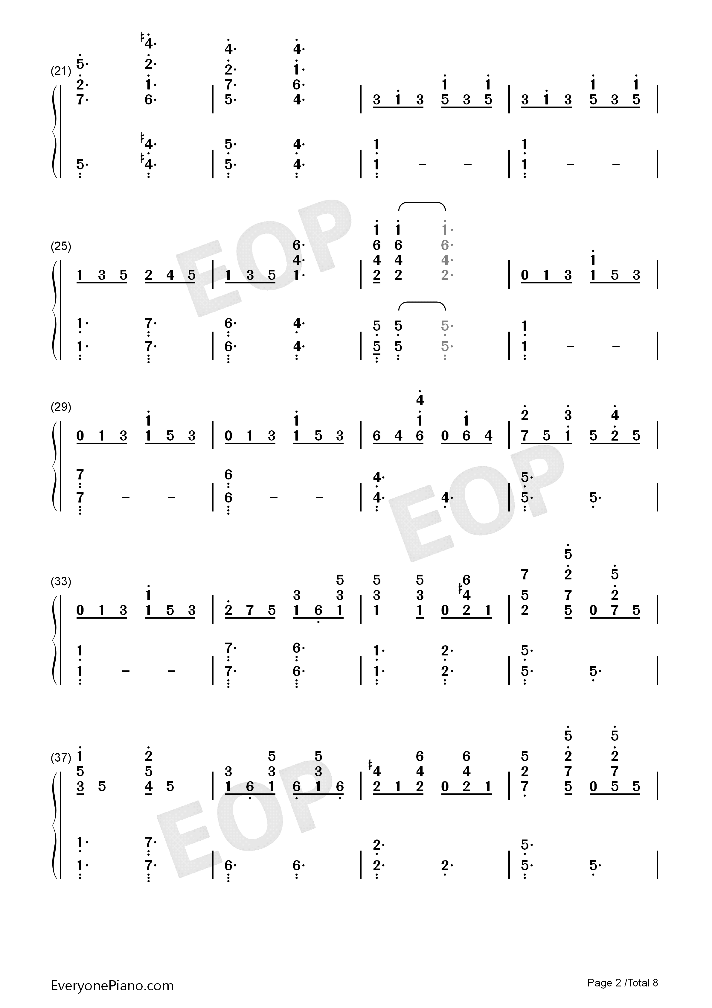 Somebody_to_Love钢琴简谱_Queen演唱