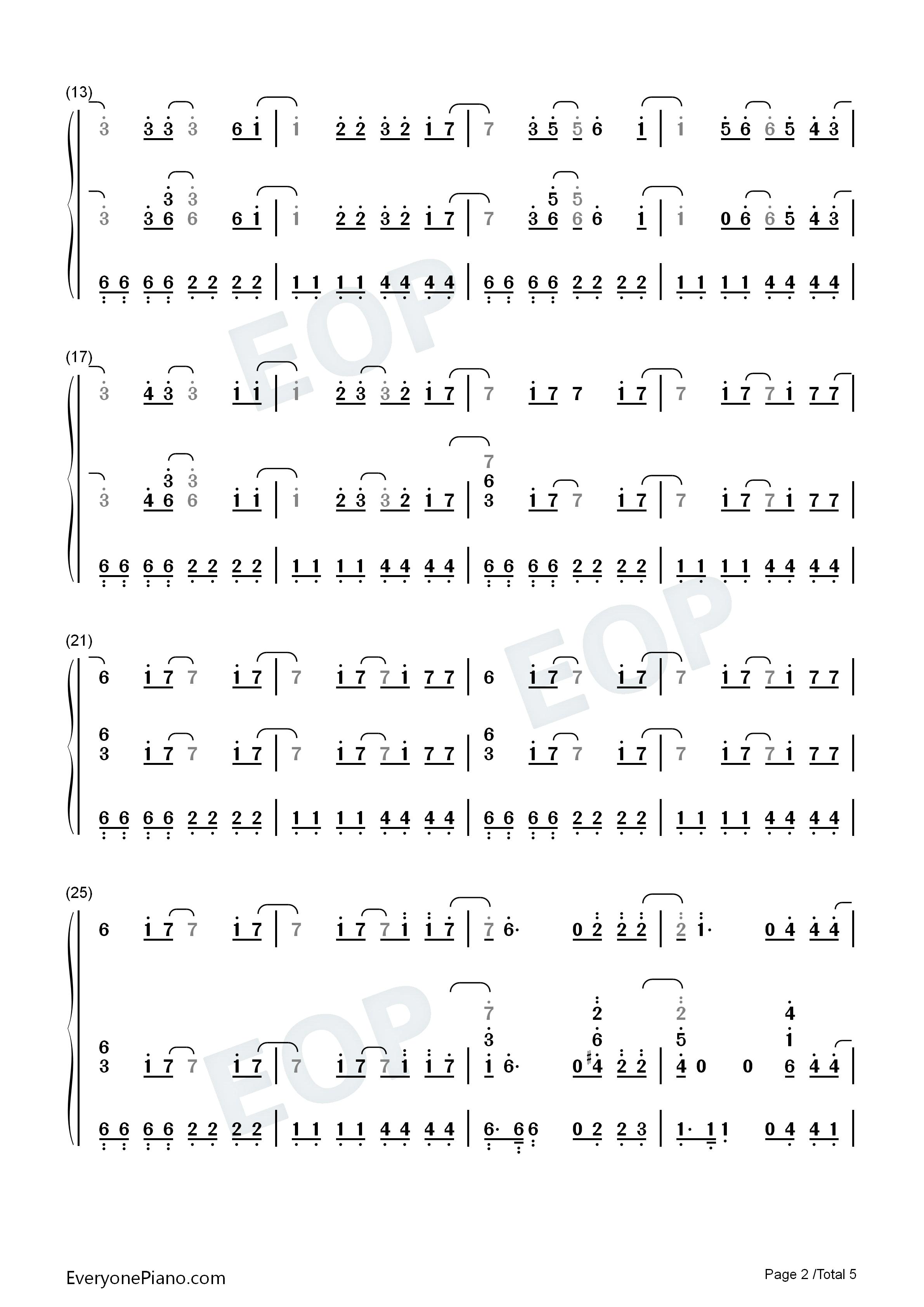 Smells_Like_Teen_Spirit钢琴简谱_Nirvana演唱