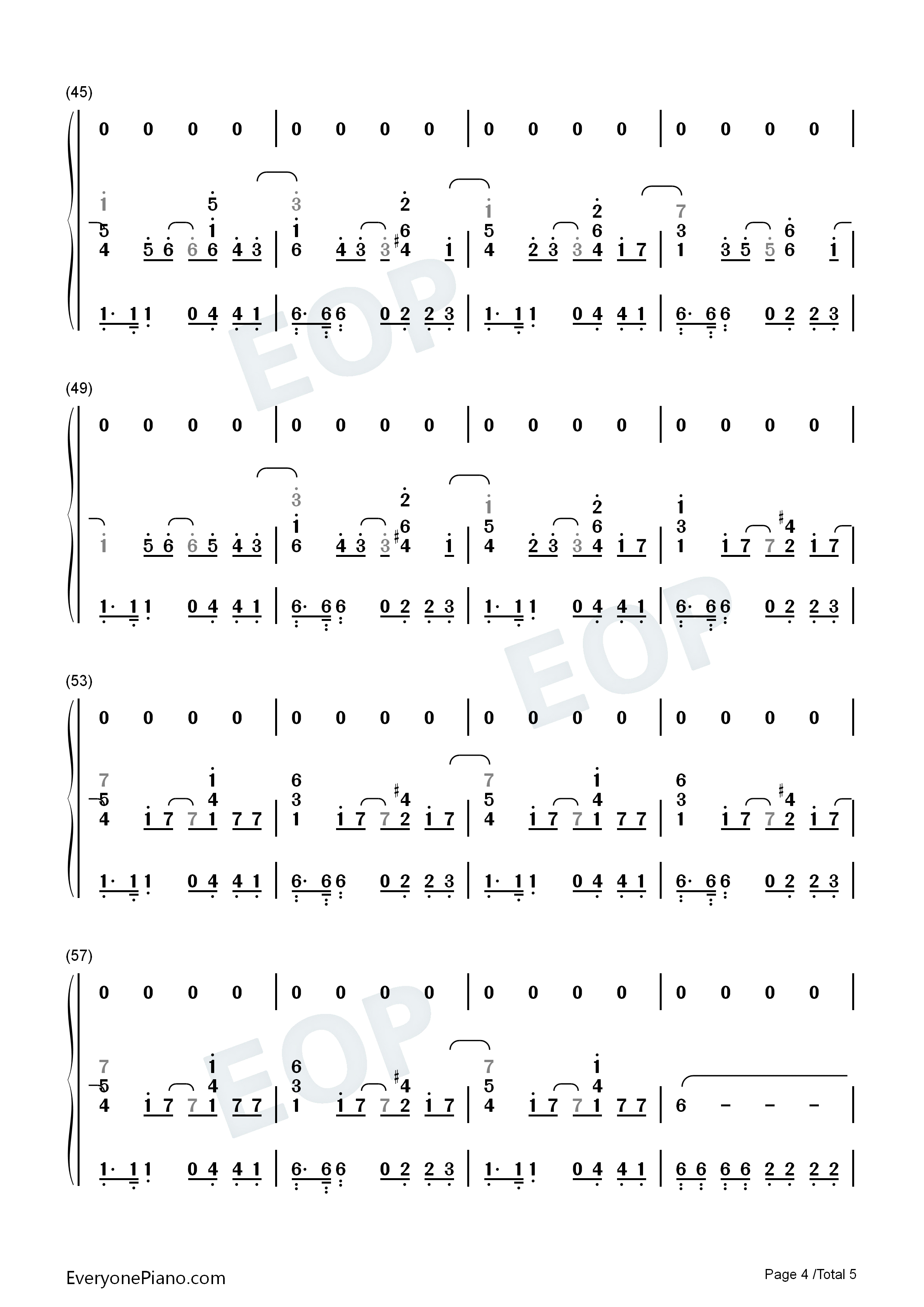 Smells_Like_Teen_Spirit钢琴简谱_Nirvana演唱