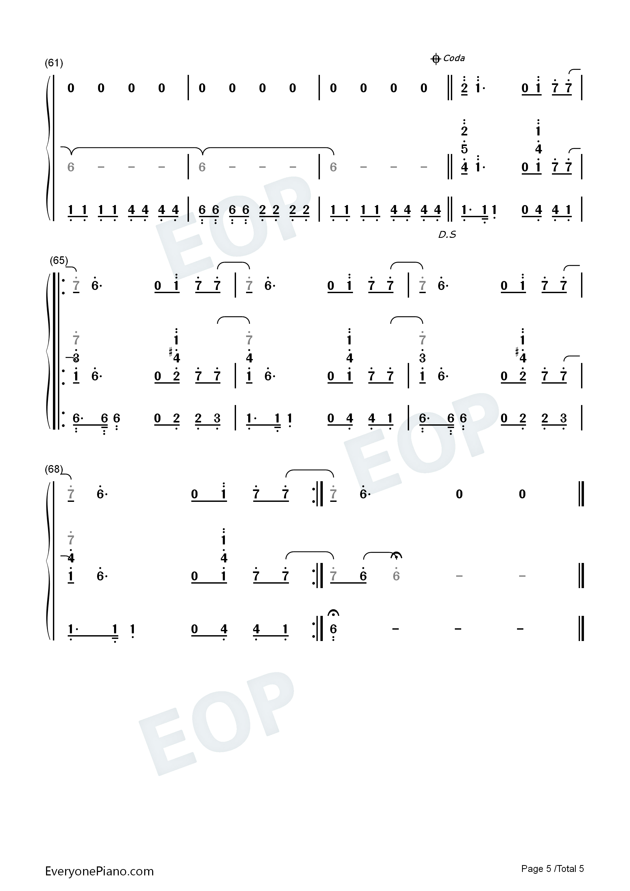 Smells_Like_Teen_Spirit钢琴简谱_Nirvana演唱