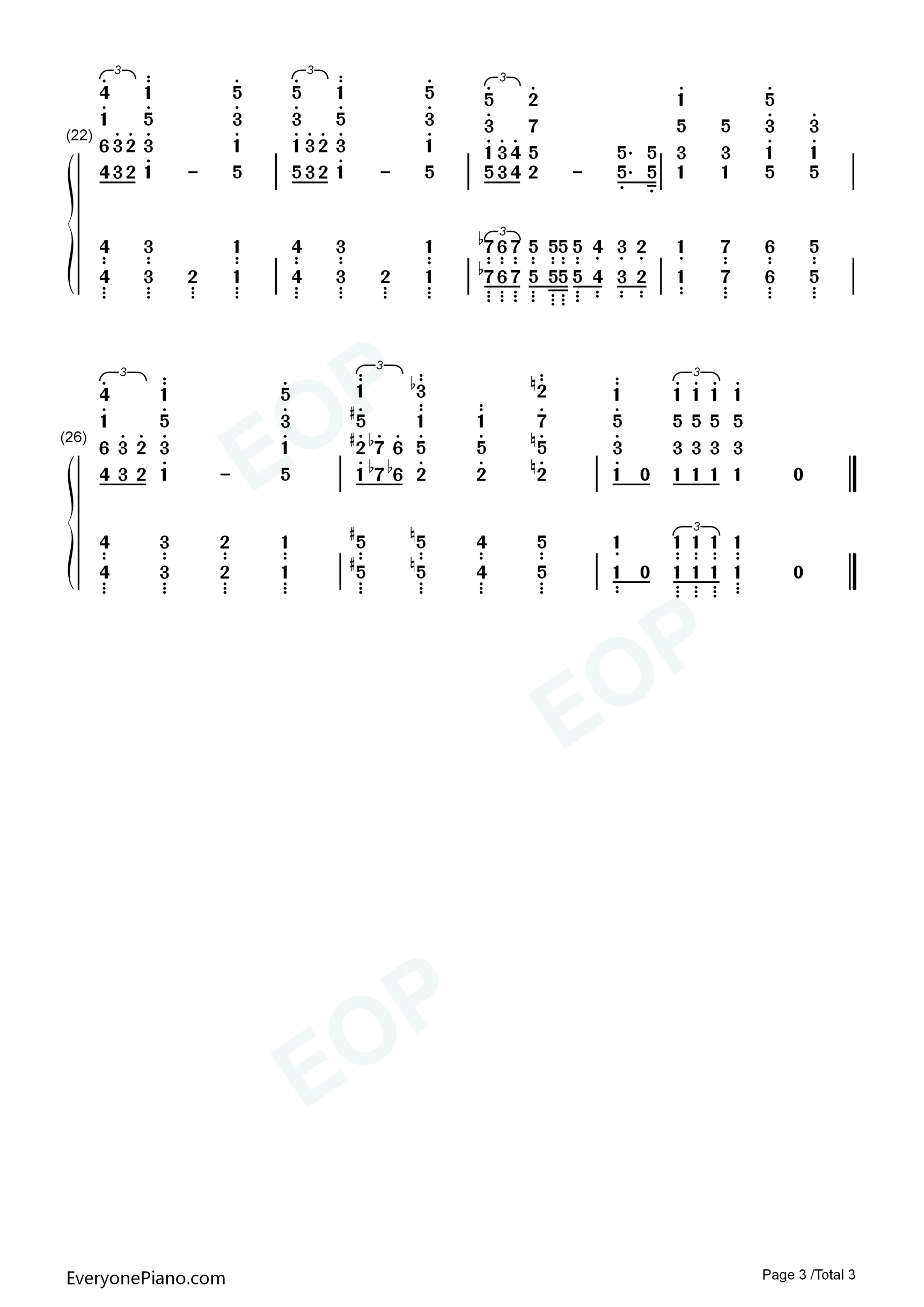 Star_Wars钢琴简谱_John_Williams演唱