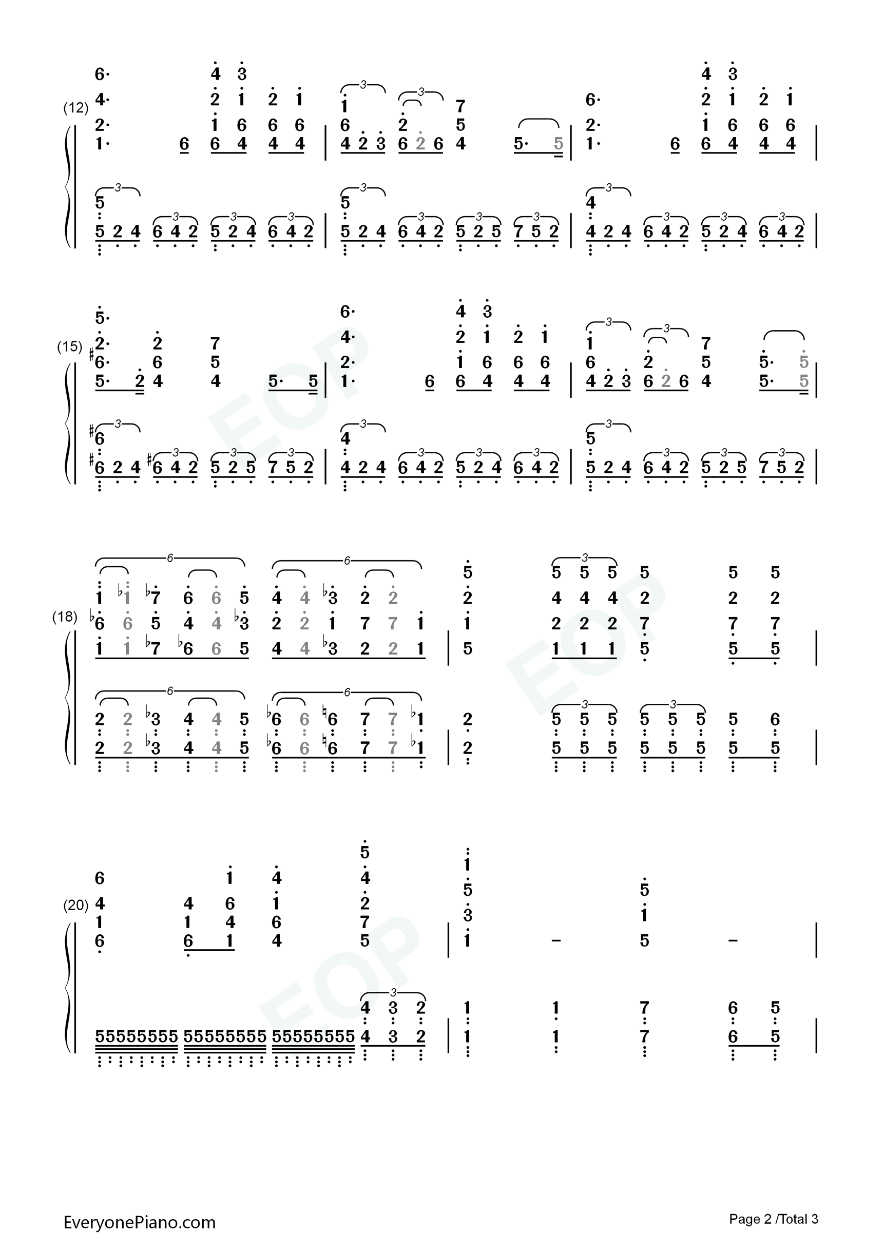 Star_Wars钢琴简谱_John_Williams演唱