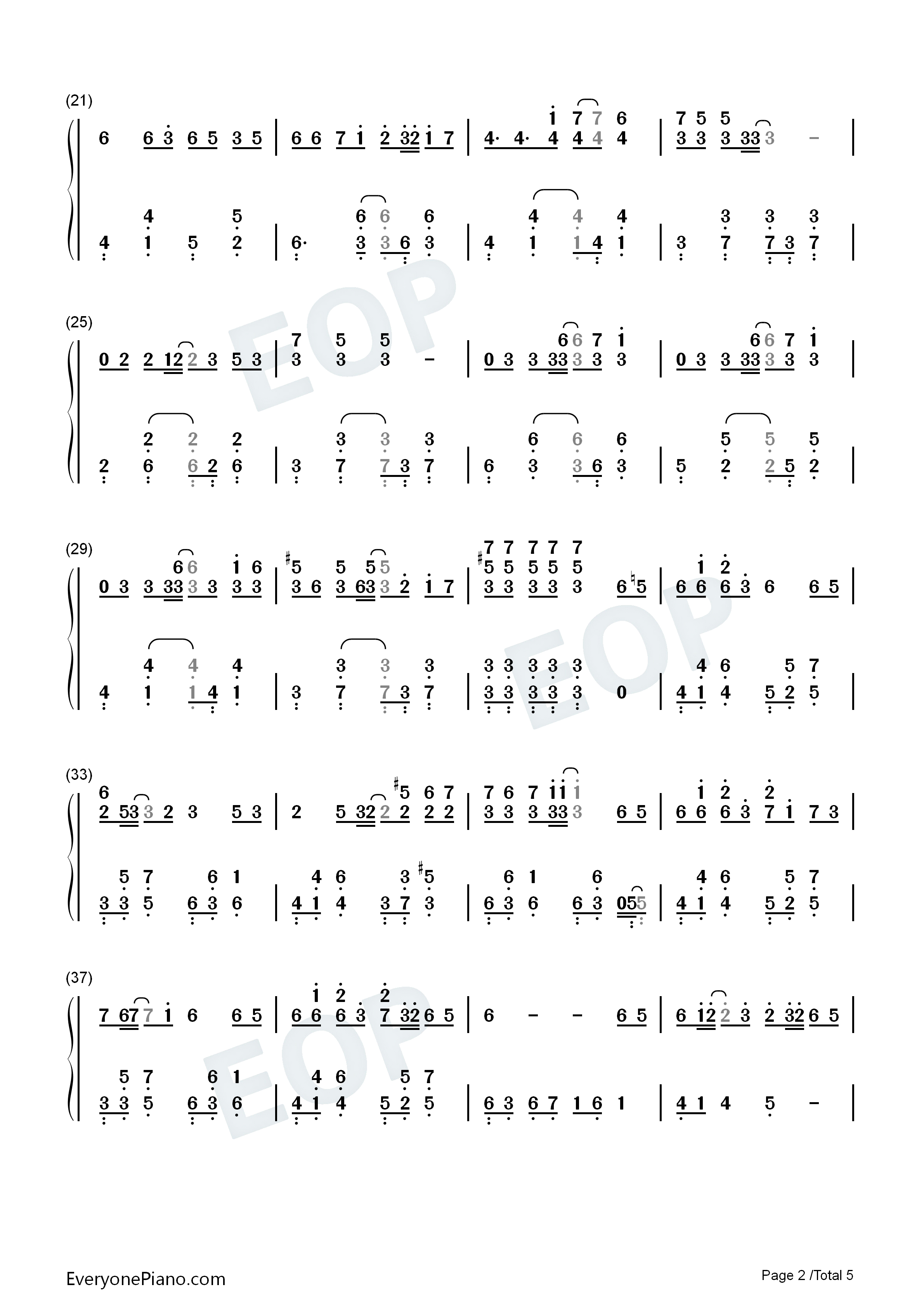 花びらの刻钢琴简谱_吉冈亚衣加演唱