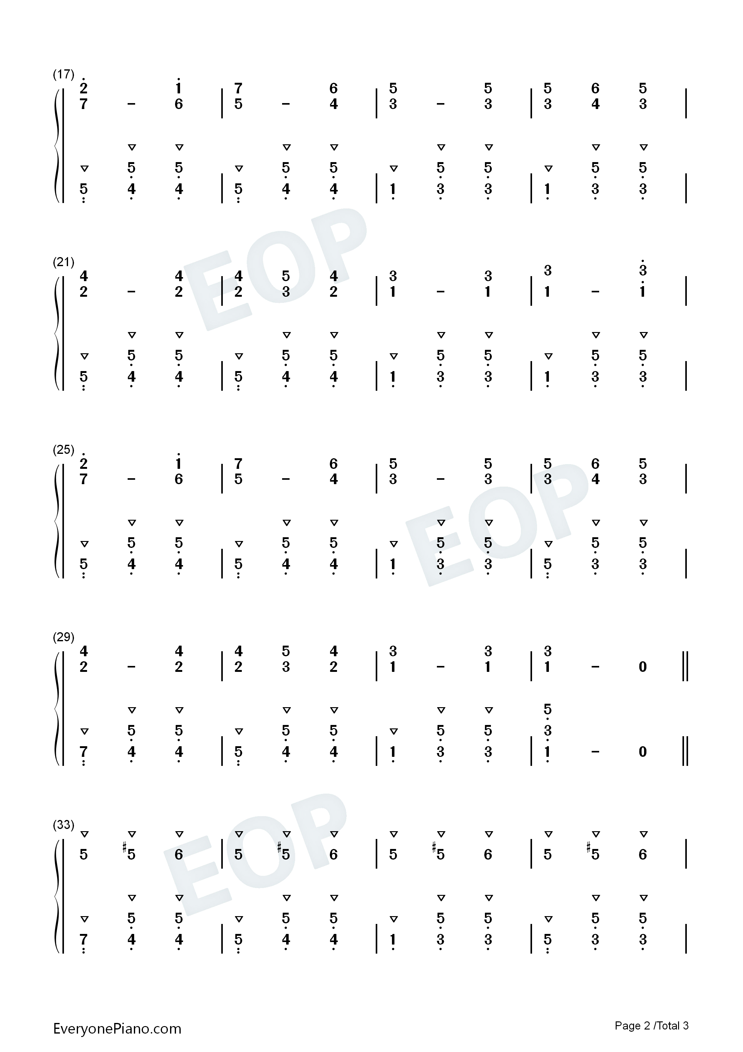 Chopsticks钢琴简谱_Euphemia_Allen演唱