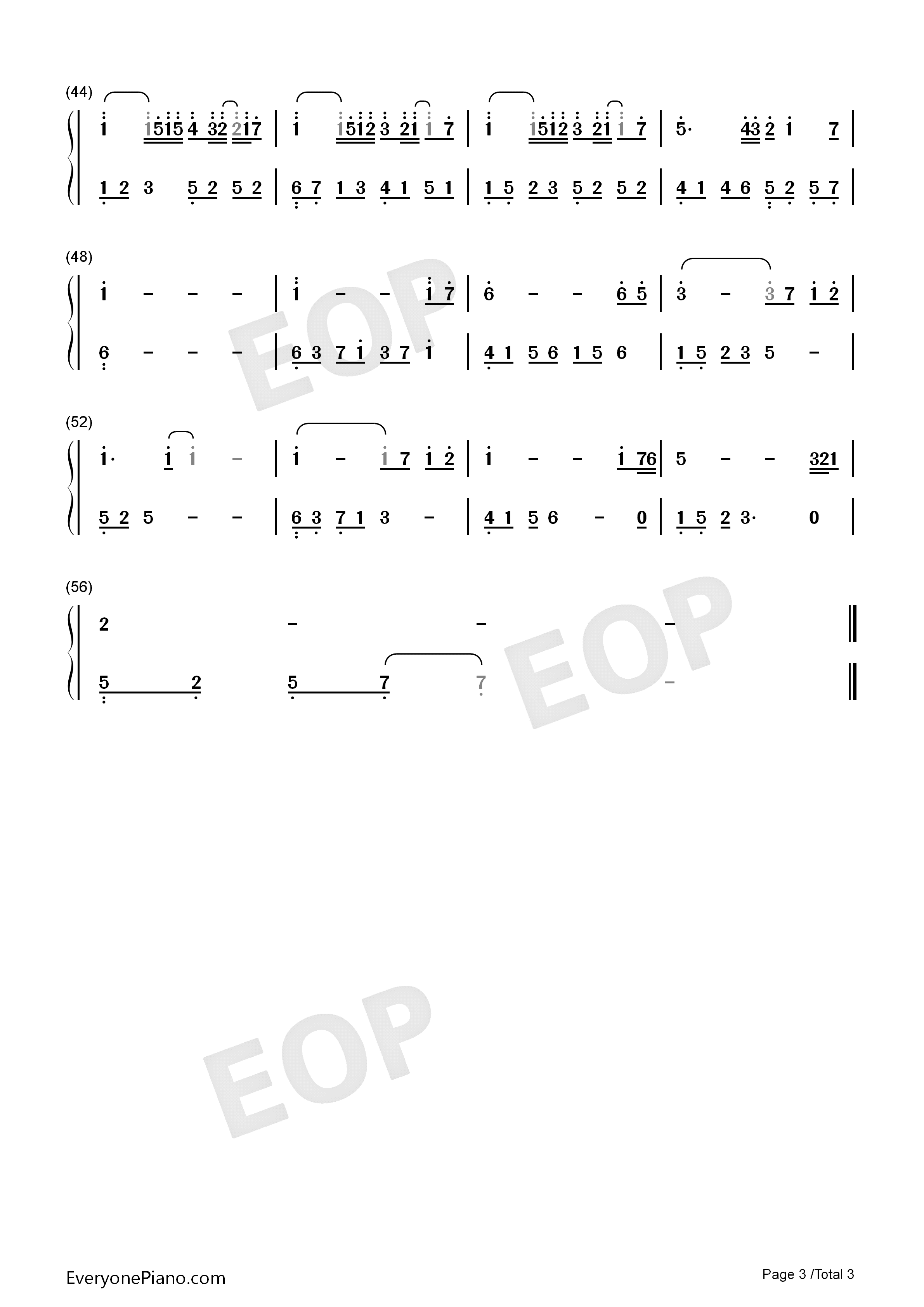 In_Love钢琴简谱_July演唱