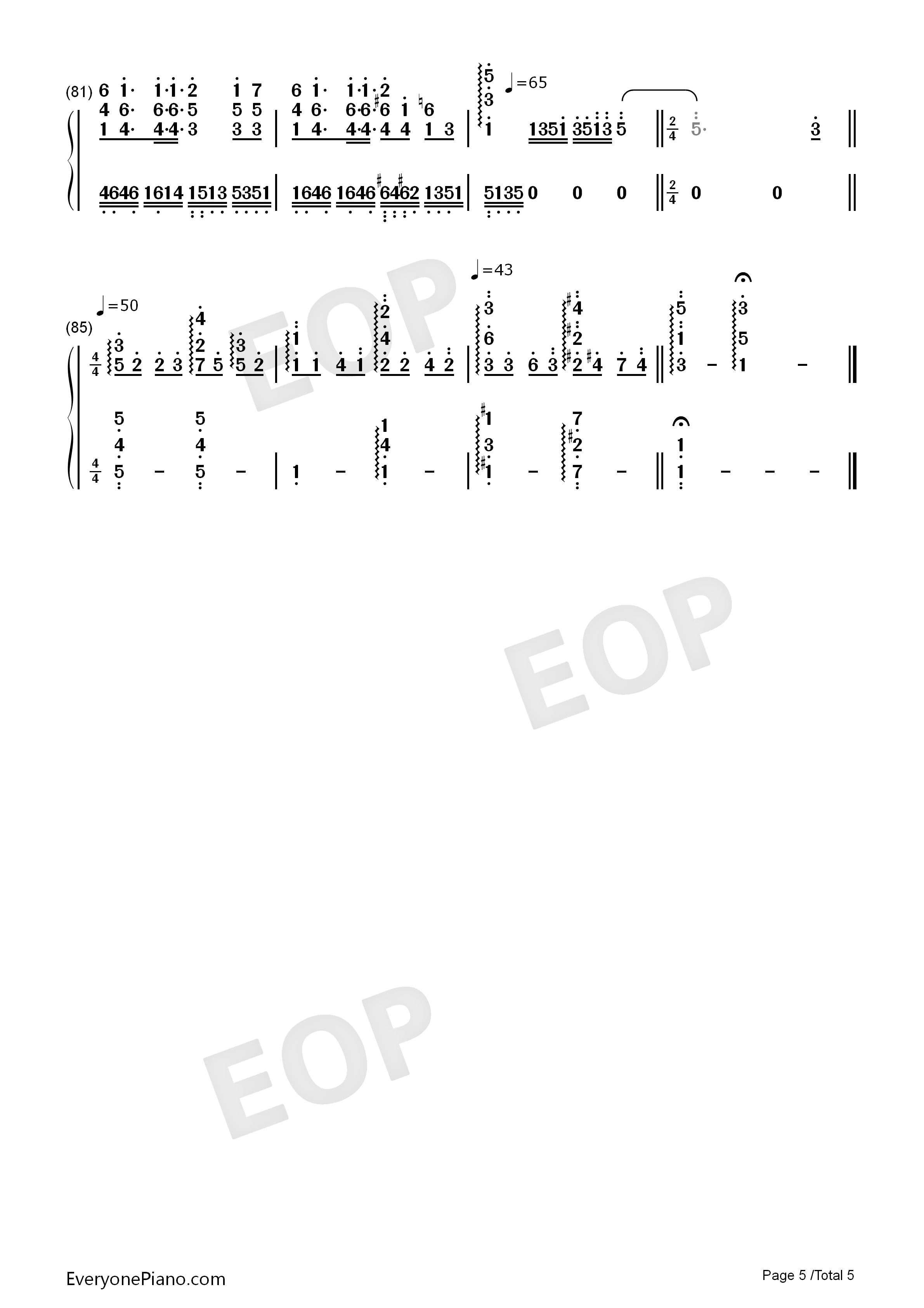 The_Music_of_the_Night钢琴简谱_Andrew_Lloyd_Webber__安德鲁·劳埃德·韦伯演唱