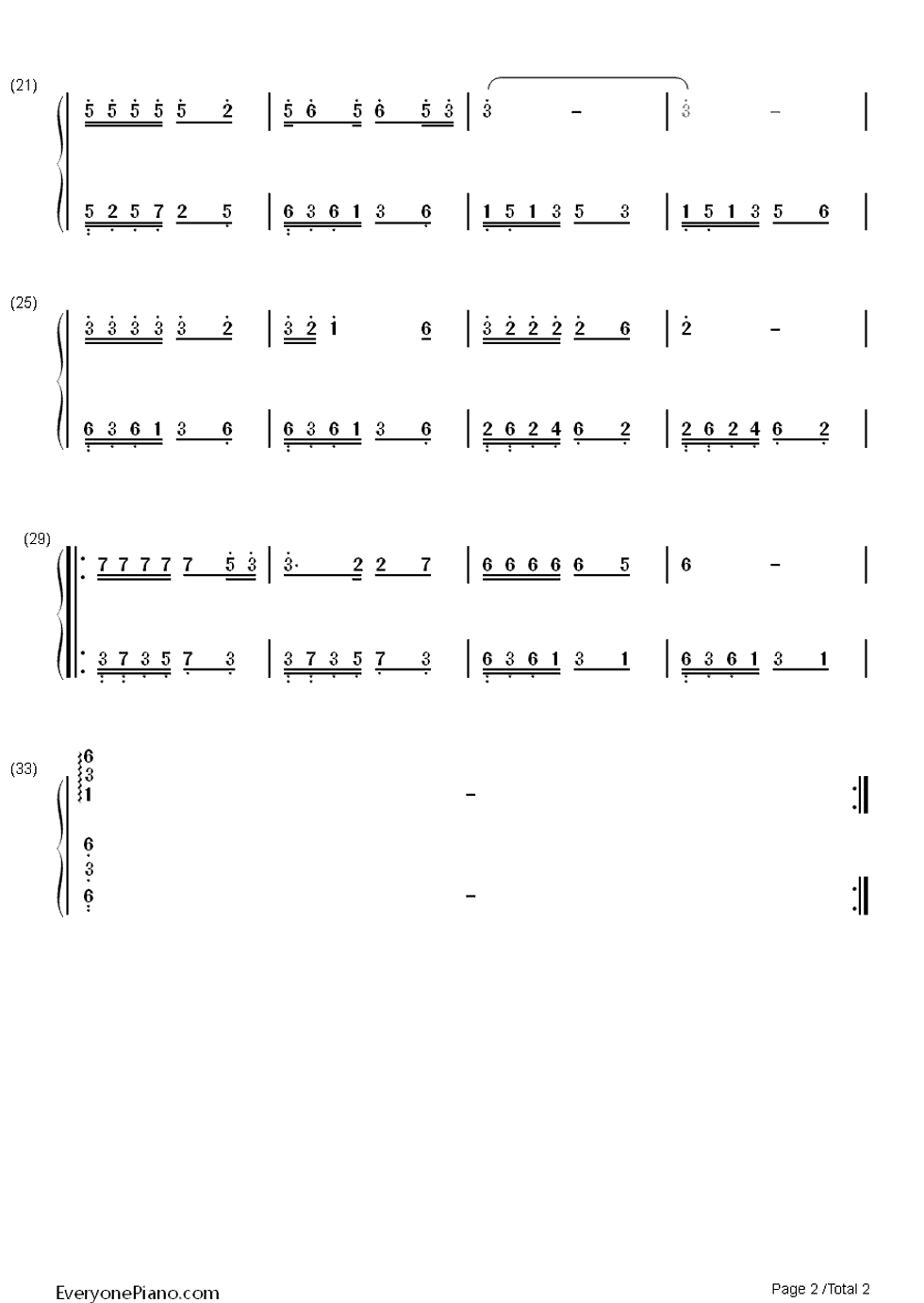 来生缘钢琴简谱_刘德华演唱