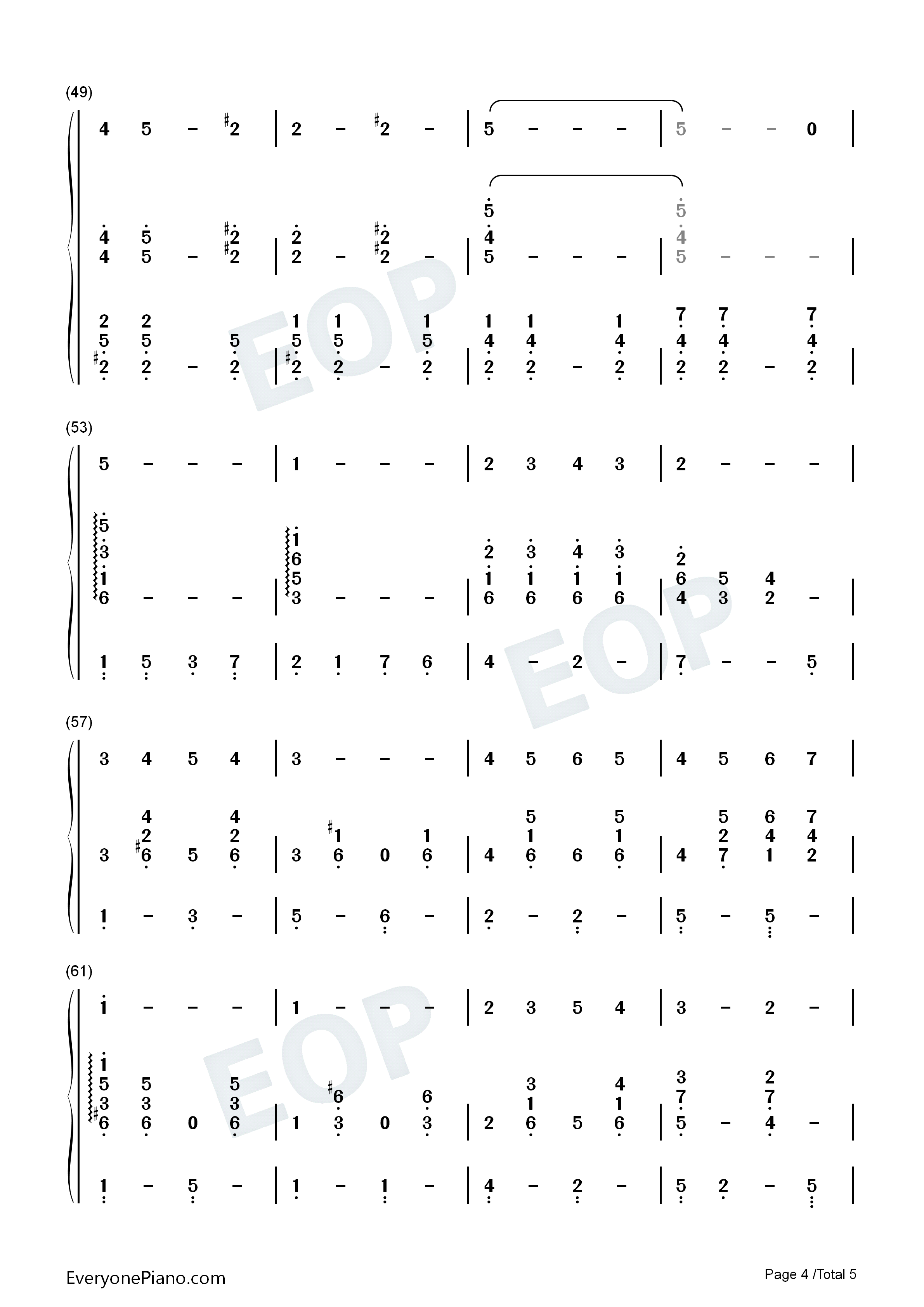 The_Way_You_Look_Tonight钢琴简谱_Jerome_Kern演唱