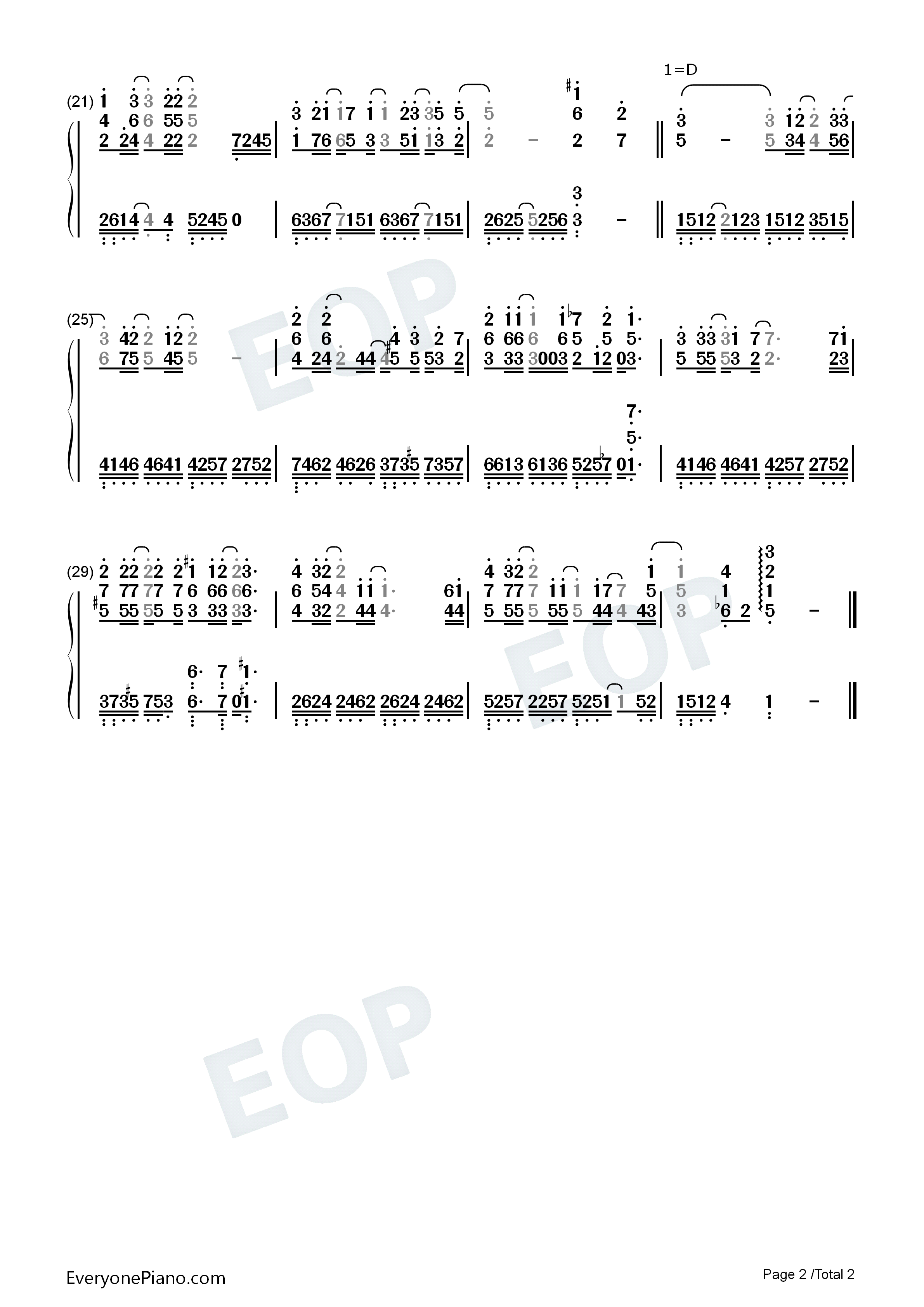 呼吸钢琴简谱_CHEN&张力尹演唱
