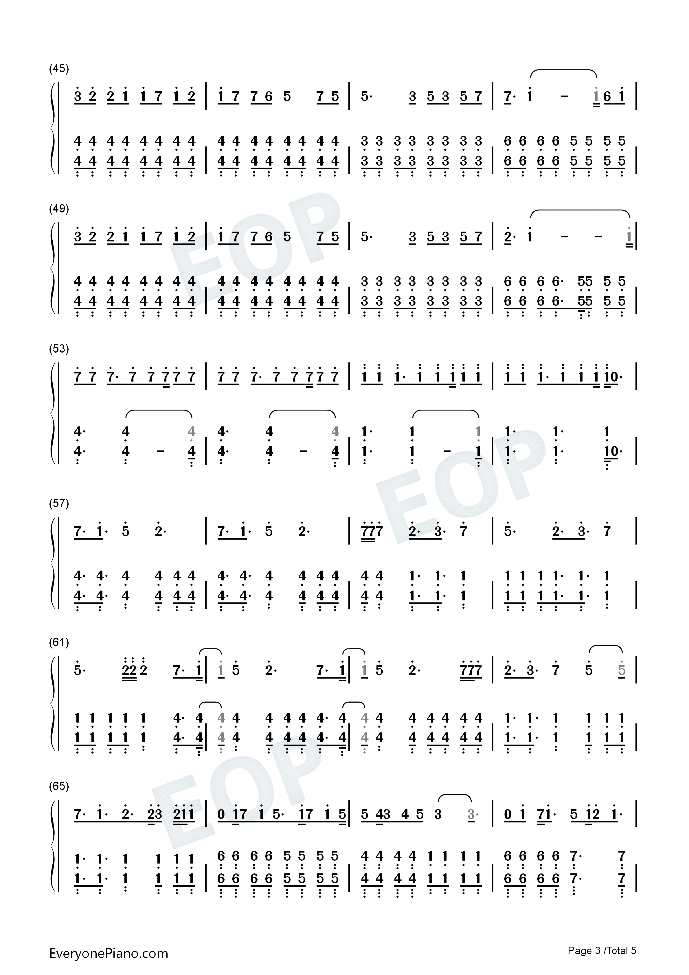 Drawing_days钢琴简谱_SPLAY演唱