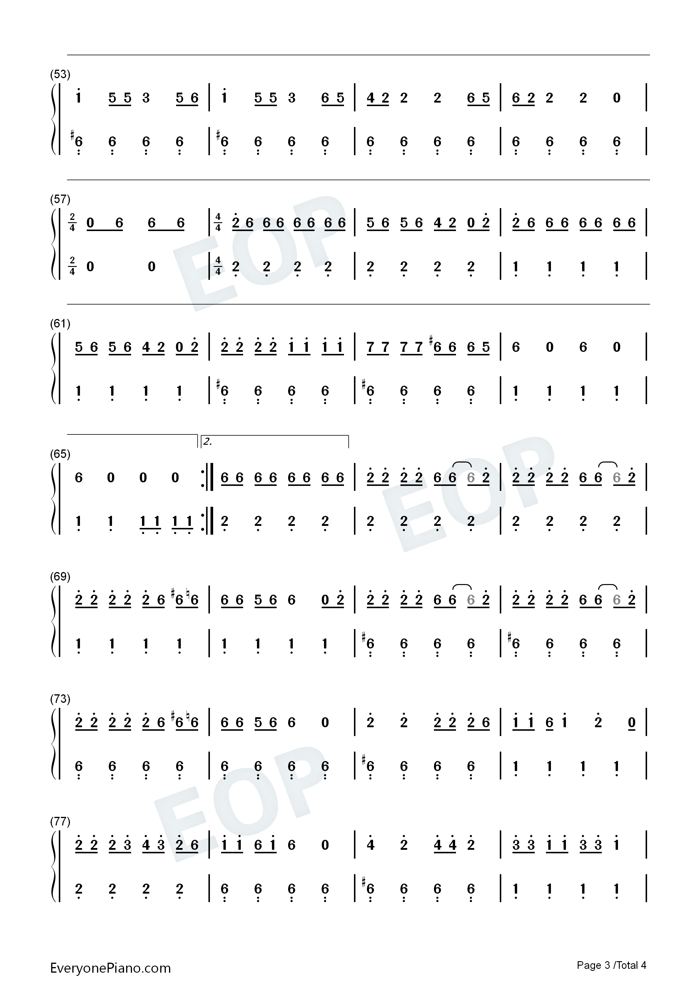 BONAMANA钢琴简谱_Super_Junior演唱