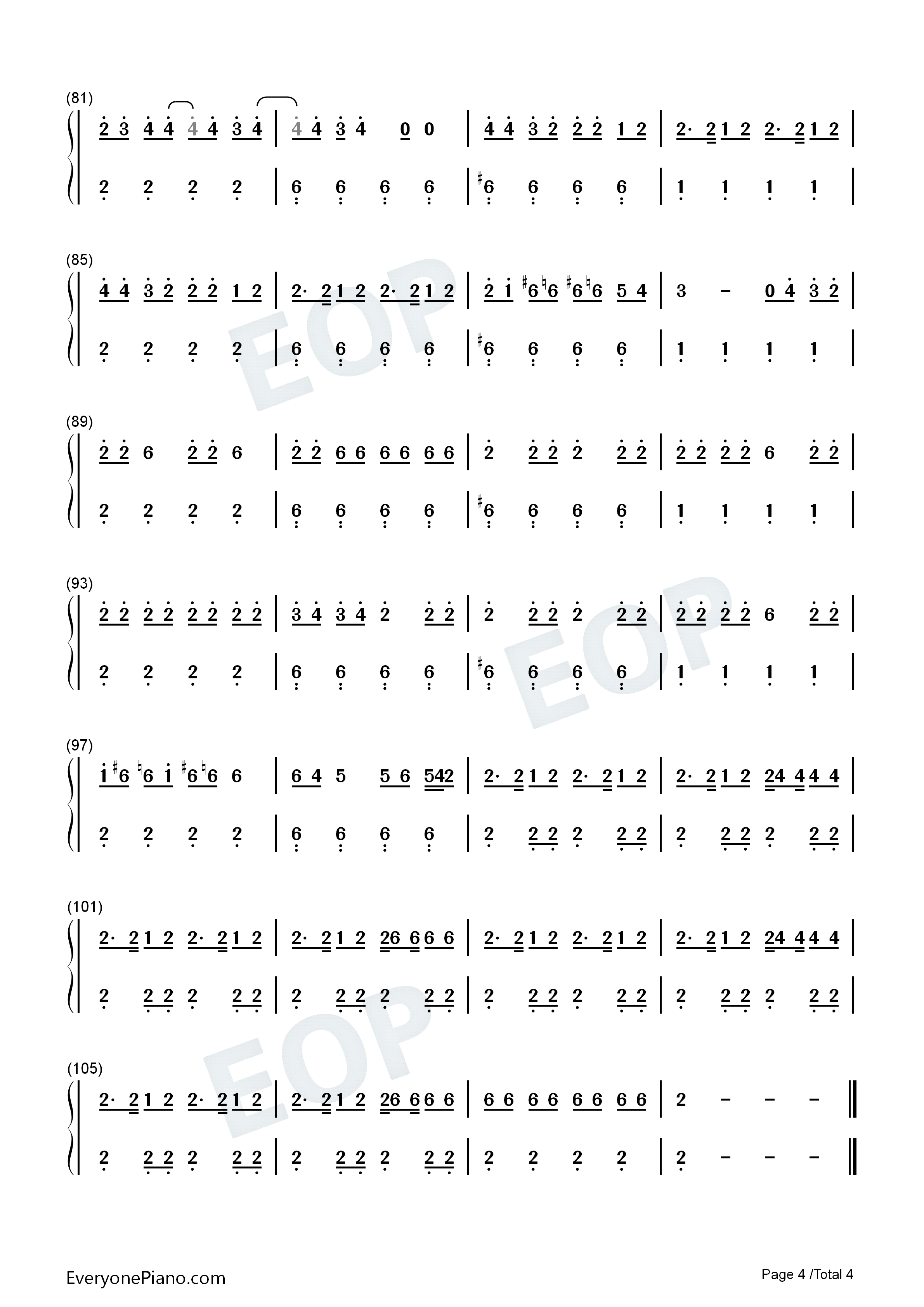 BONAMANA钢琴简谱_Super_Junior演唱