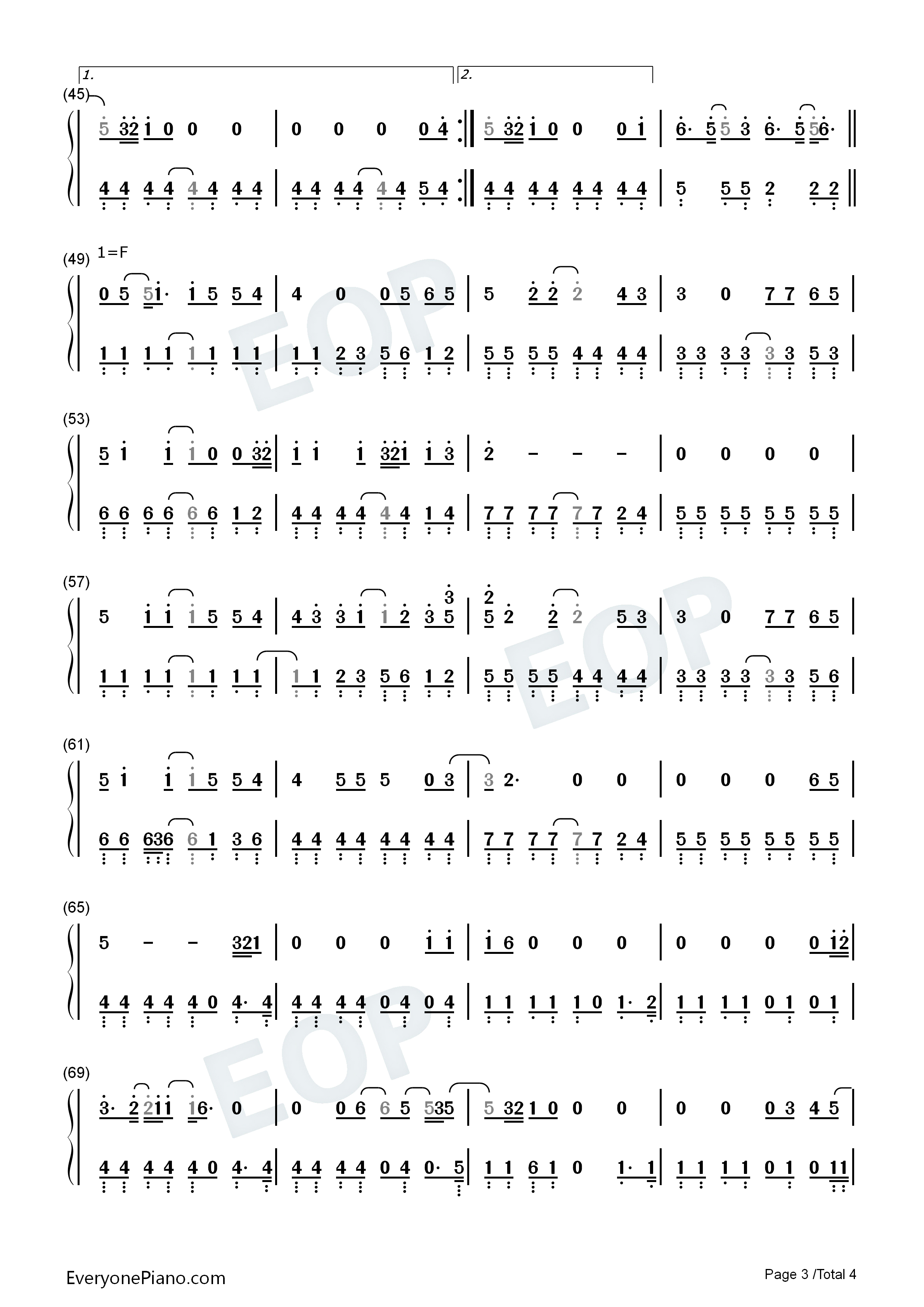 You'll_Be_in_My_Heart钢琴简谱_Phil_Collins演唱