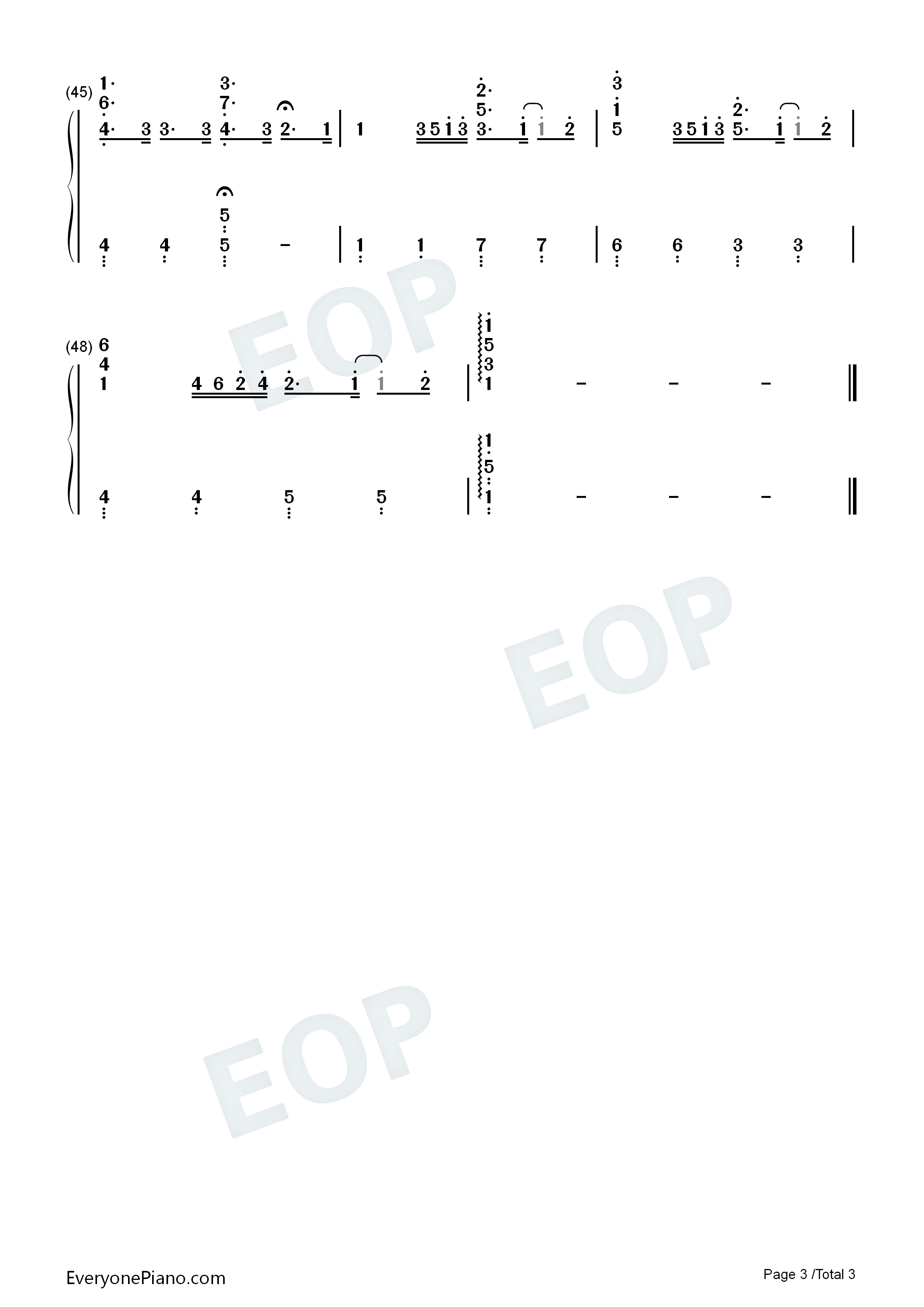 I_Dreamed_a_Dream钢琴简谱_伊莲佩姬演唱