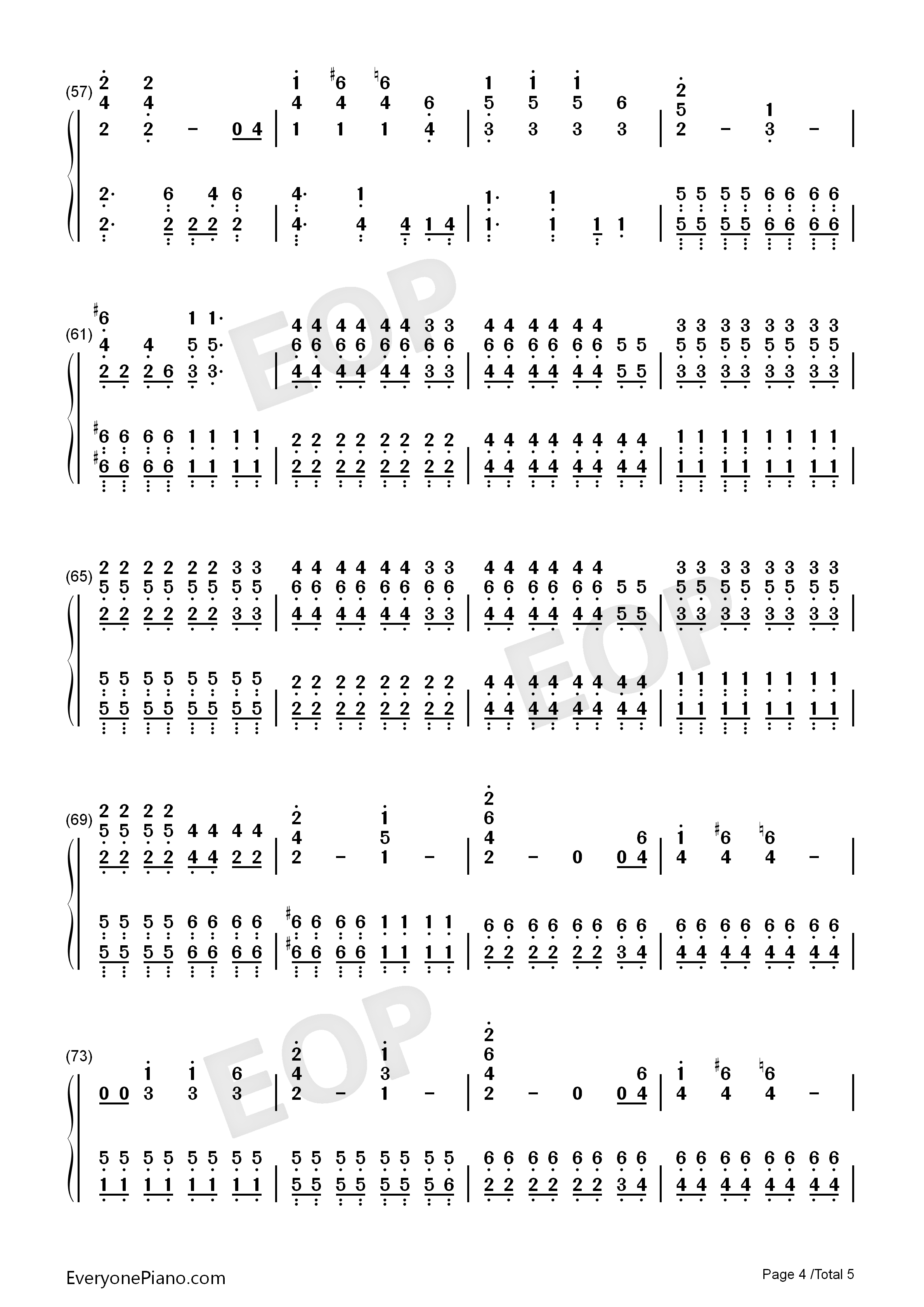 What_I've_Done钢琴简谱_Linkin_Park演唱