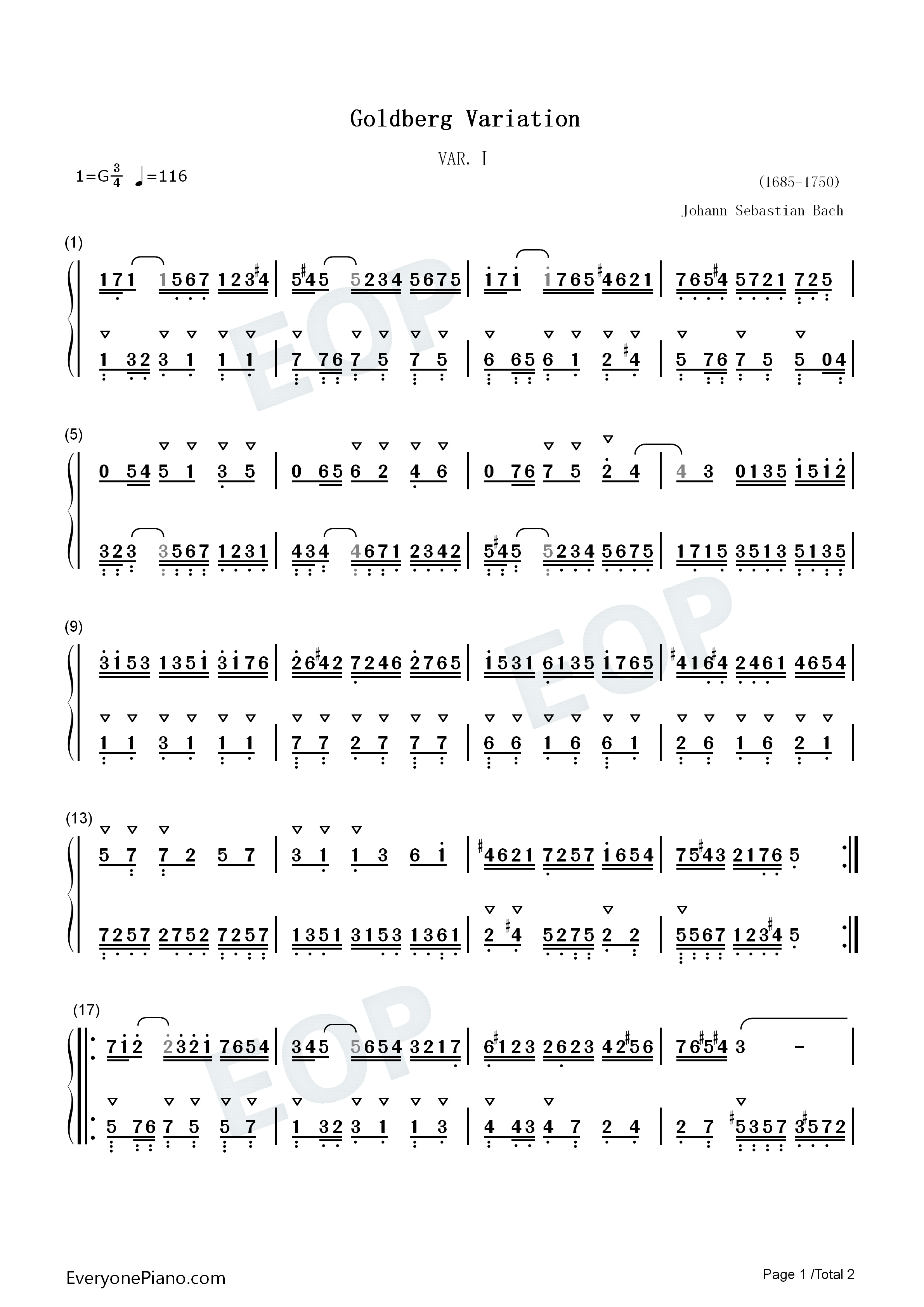 Goldberg_Variations钢琴简谱_Johann_Sebastian_Bach___约翰·塞巴斯蒂安·巴赫演唱