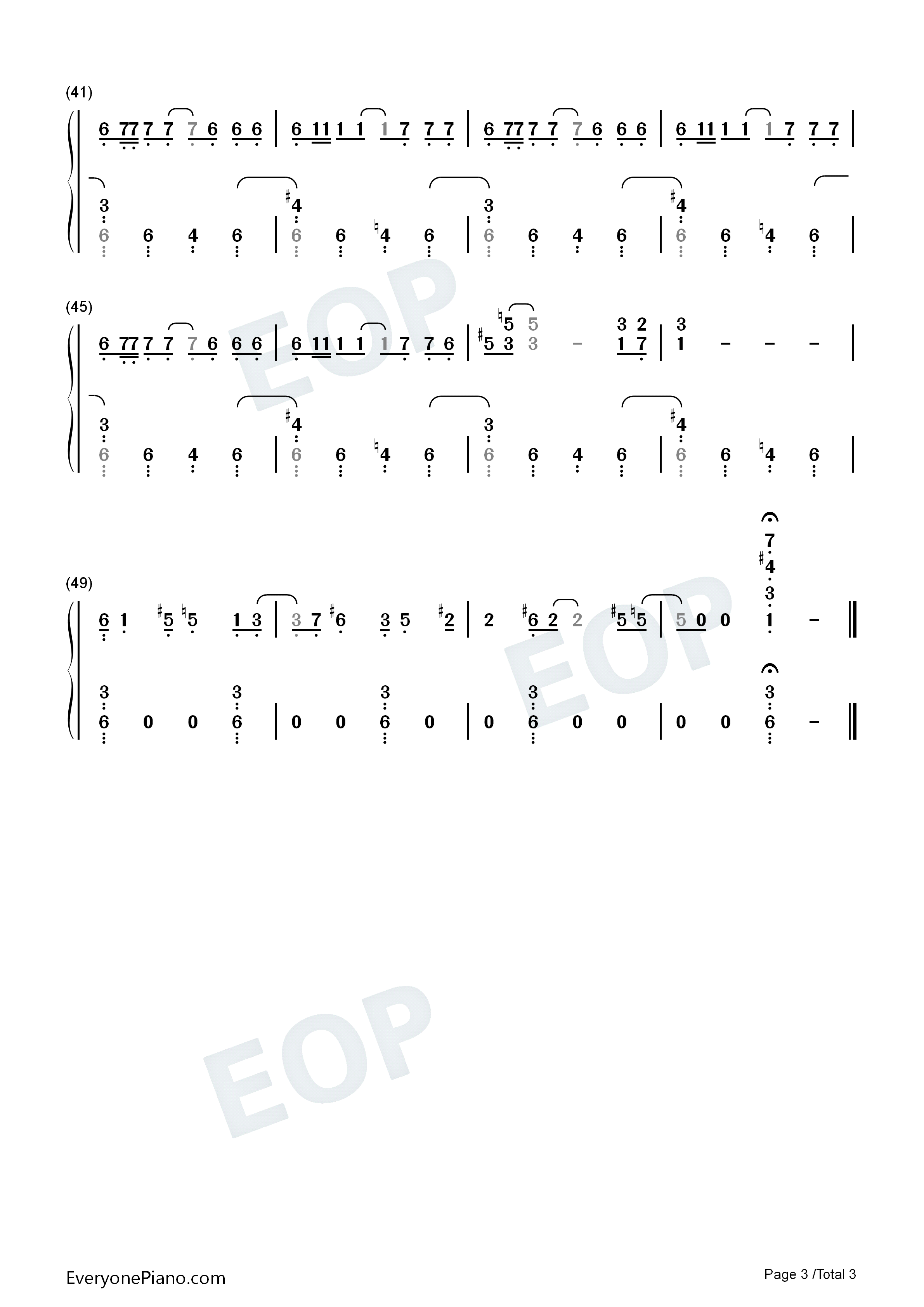 James_Bond_Theme钢琴简谱_Monty_Norman演唱