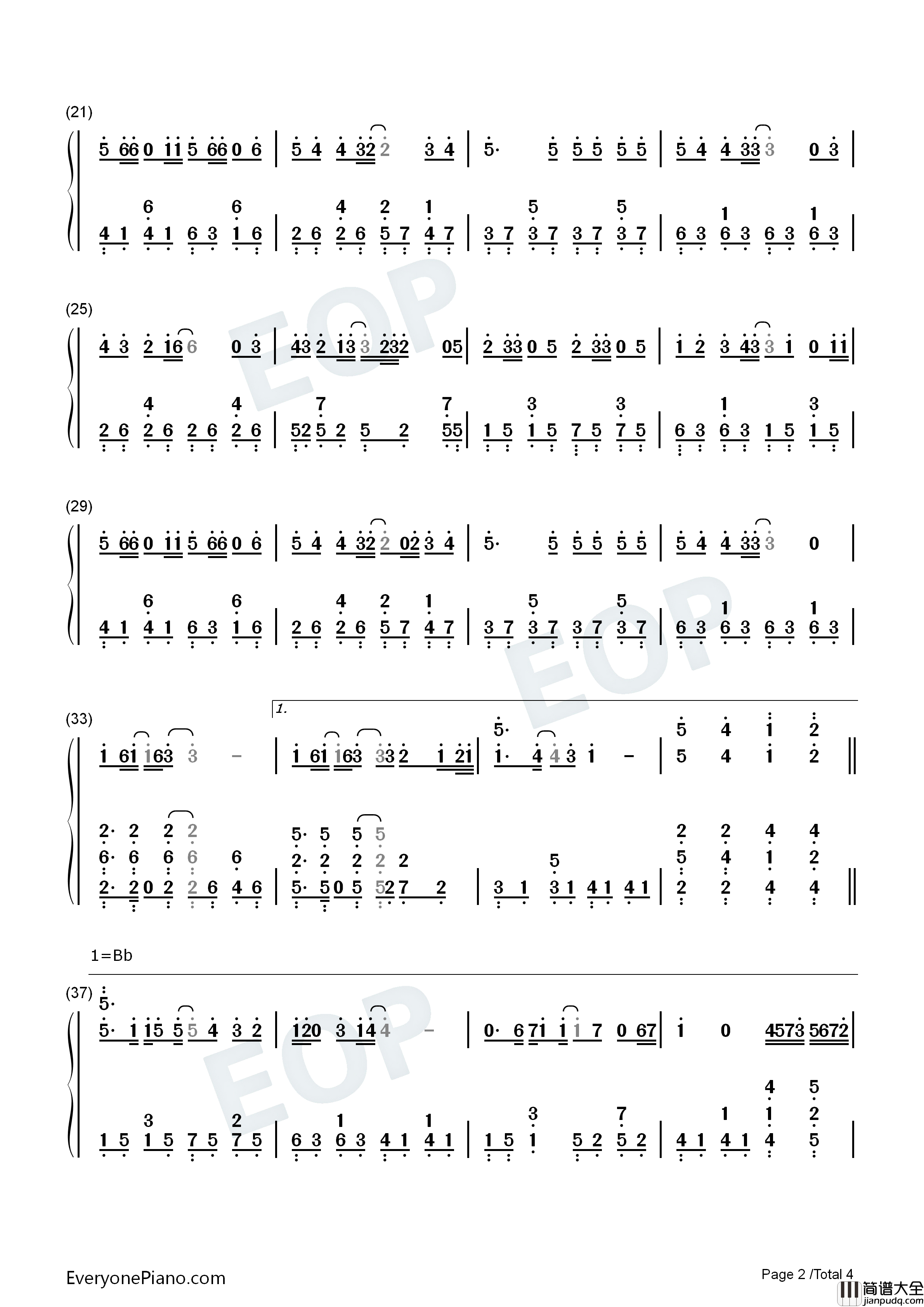 今日までのメロディー钢琴简谱_AKB48__(大岛优子)演唱