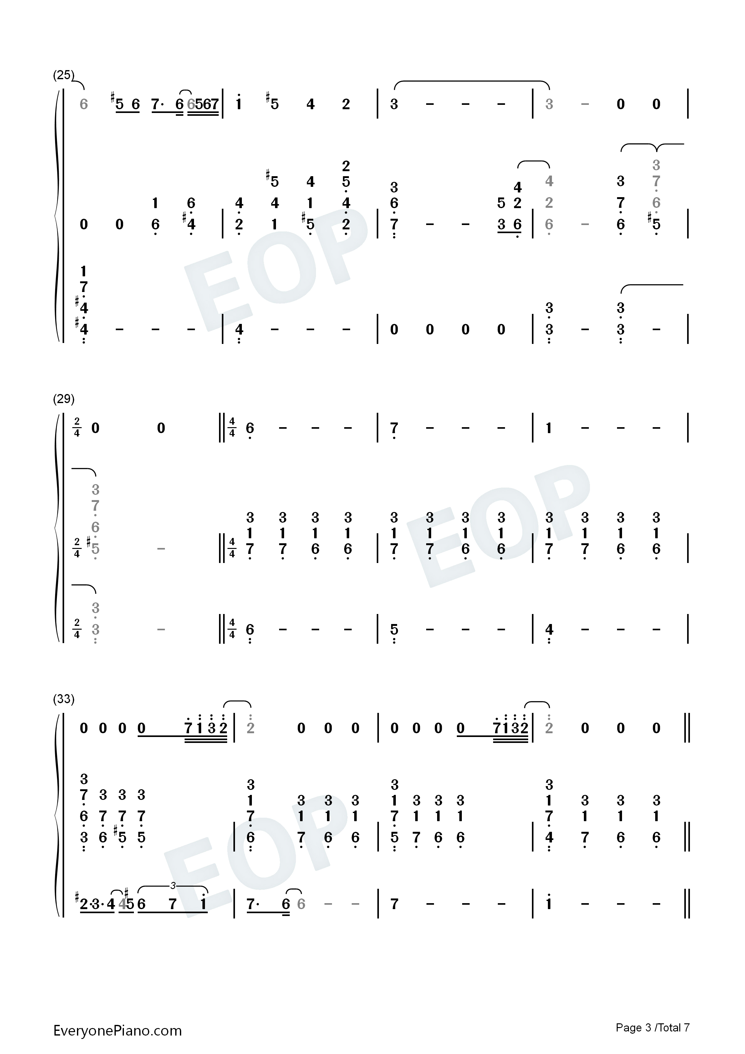 Never_Meant_to_Belong钢琴简谱_鹭巣_诗郎演唱