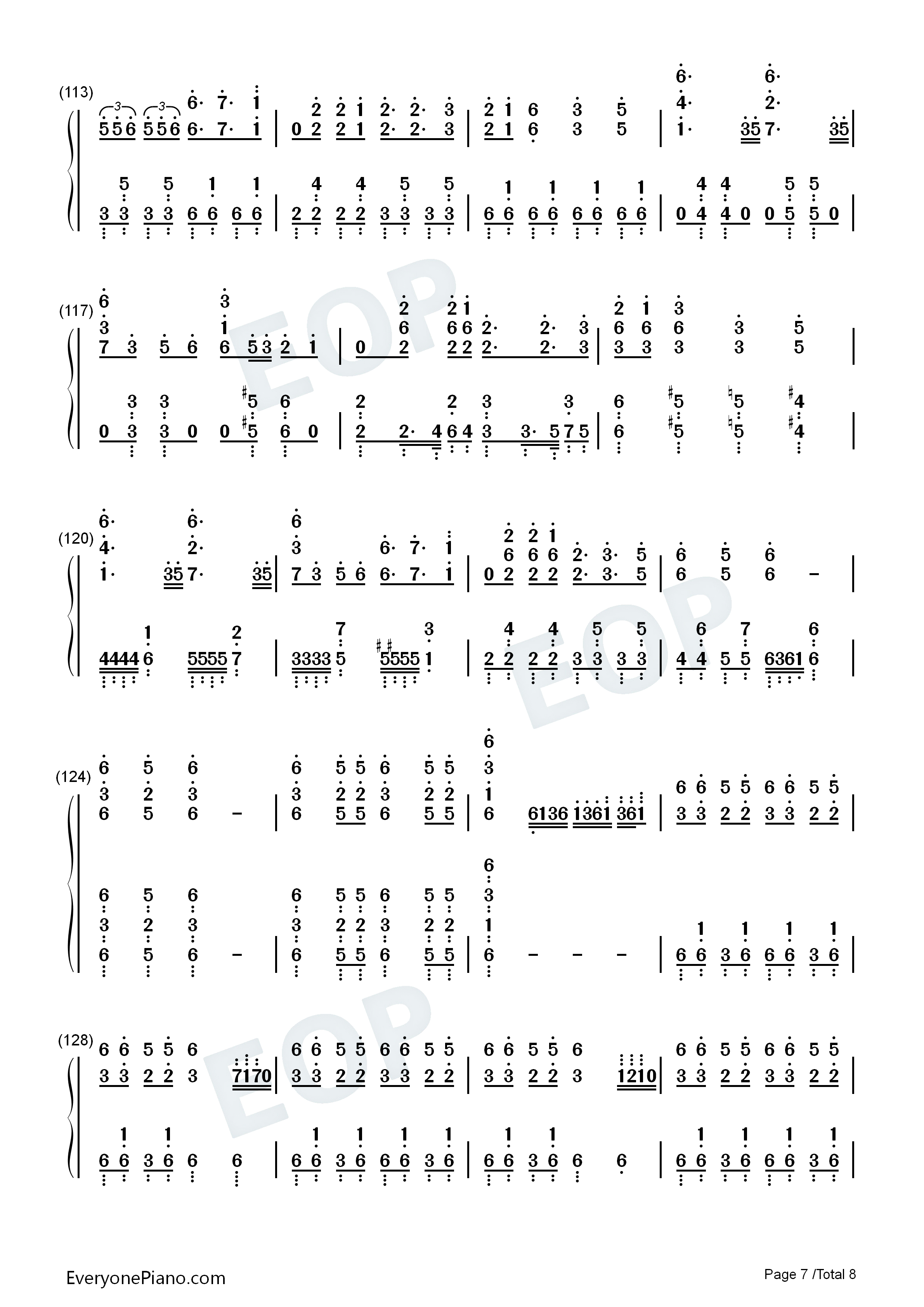 旋转吧!雪月花钢琴简谱_歌组雪月花（原田瞳_茅野爱衣_小仓唯）演唱